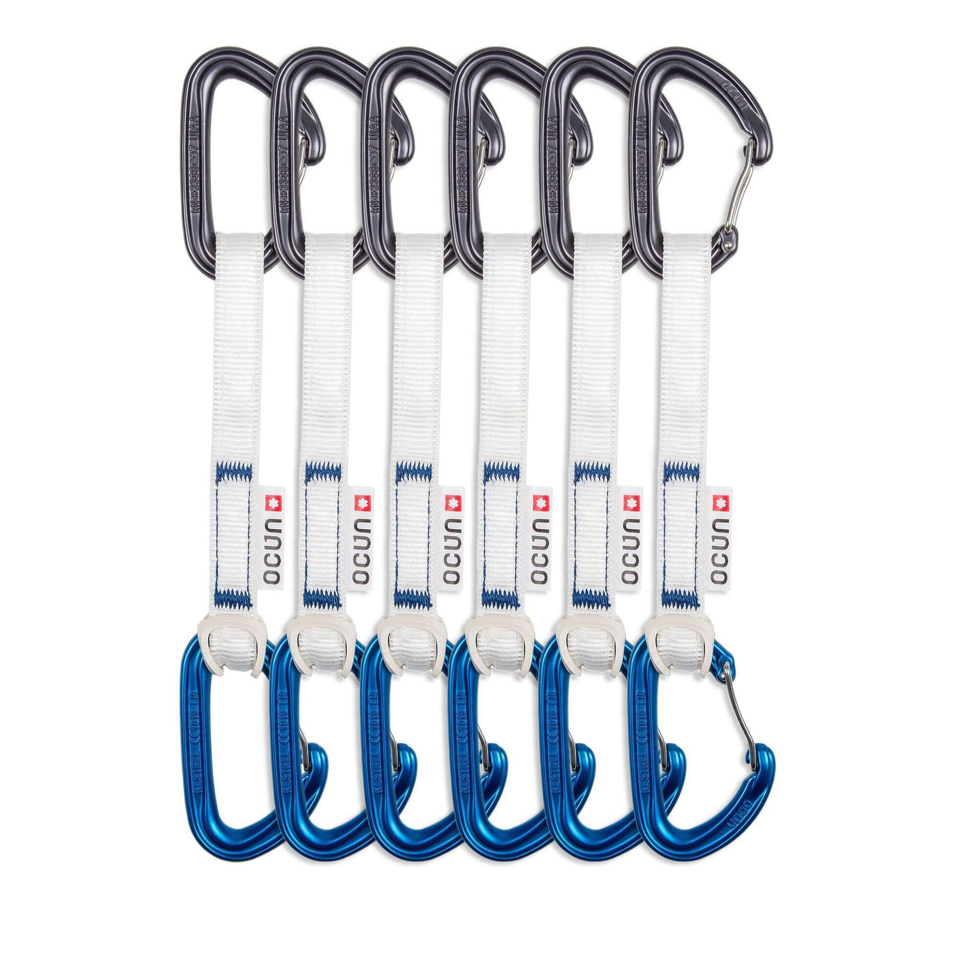 Ekspresy wspinaczkowe Ocun Kestrel QD Bio-Dyn-Ring 15 mm 15 cm 6-pack