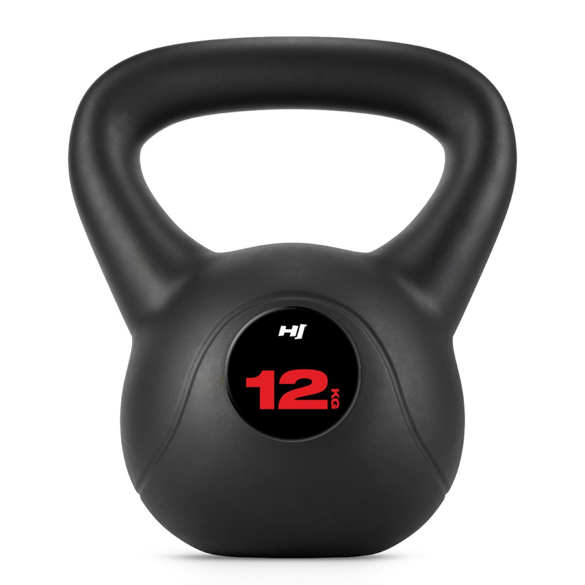 Kettlebell winylowy do treningu siłowego Hop-Sport HS-PB012KB 12kg