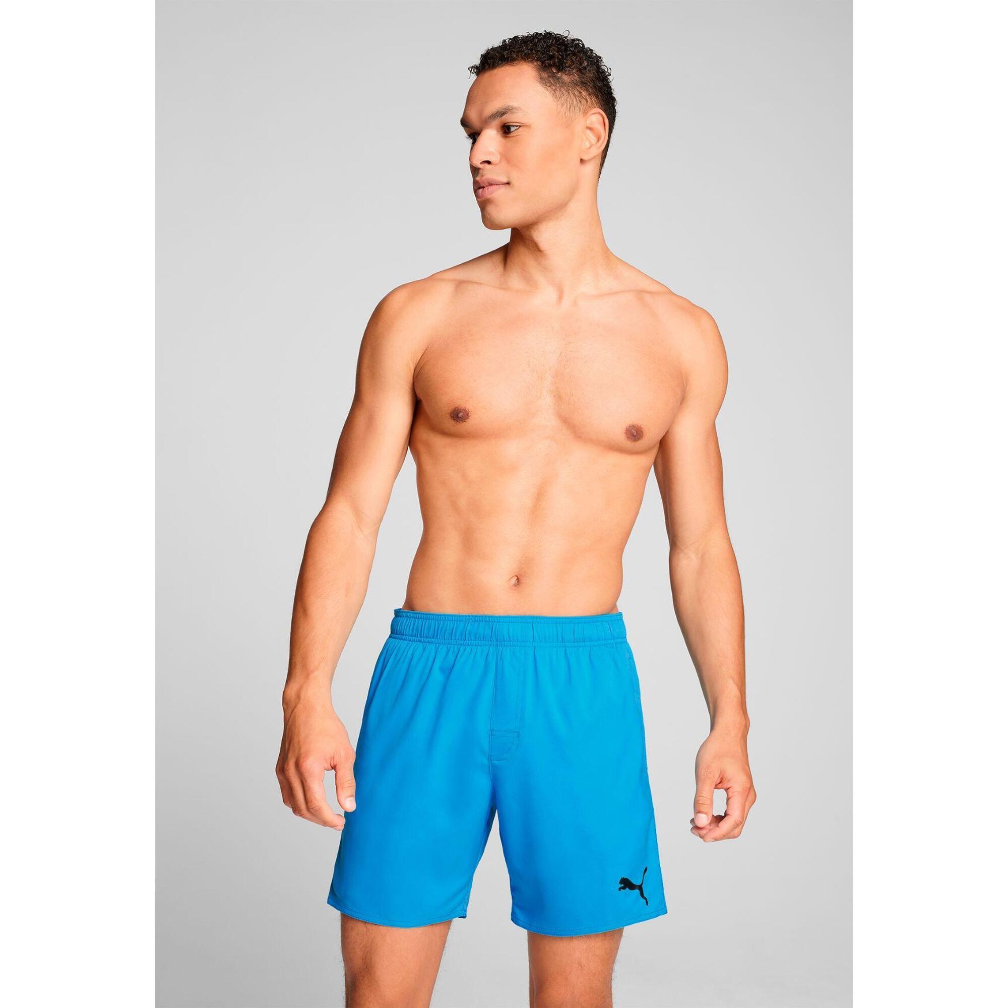 Szorty kąpielowe męskie Puma, Mid Shorts, Speed Blue
