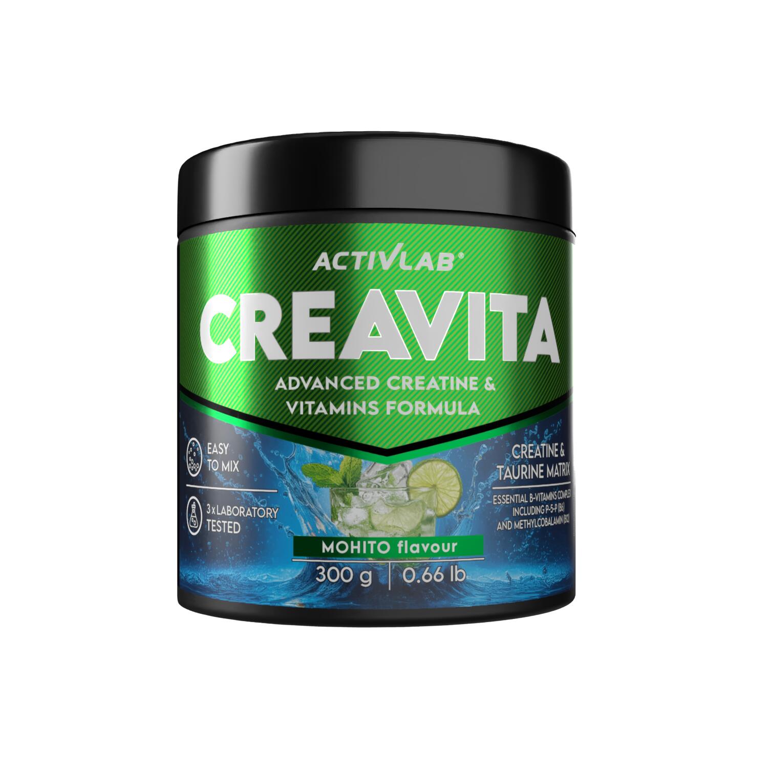 Kreatyna z tauryną i witaminami CREAVITA Activlab