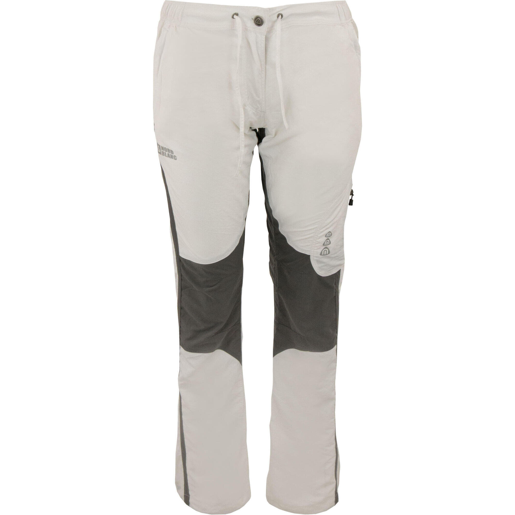 Spodnie outdoor damskie Nordblanc białe 38