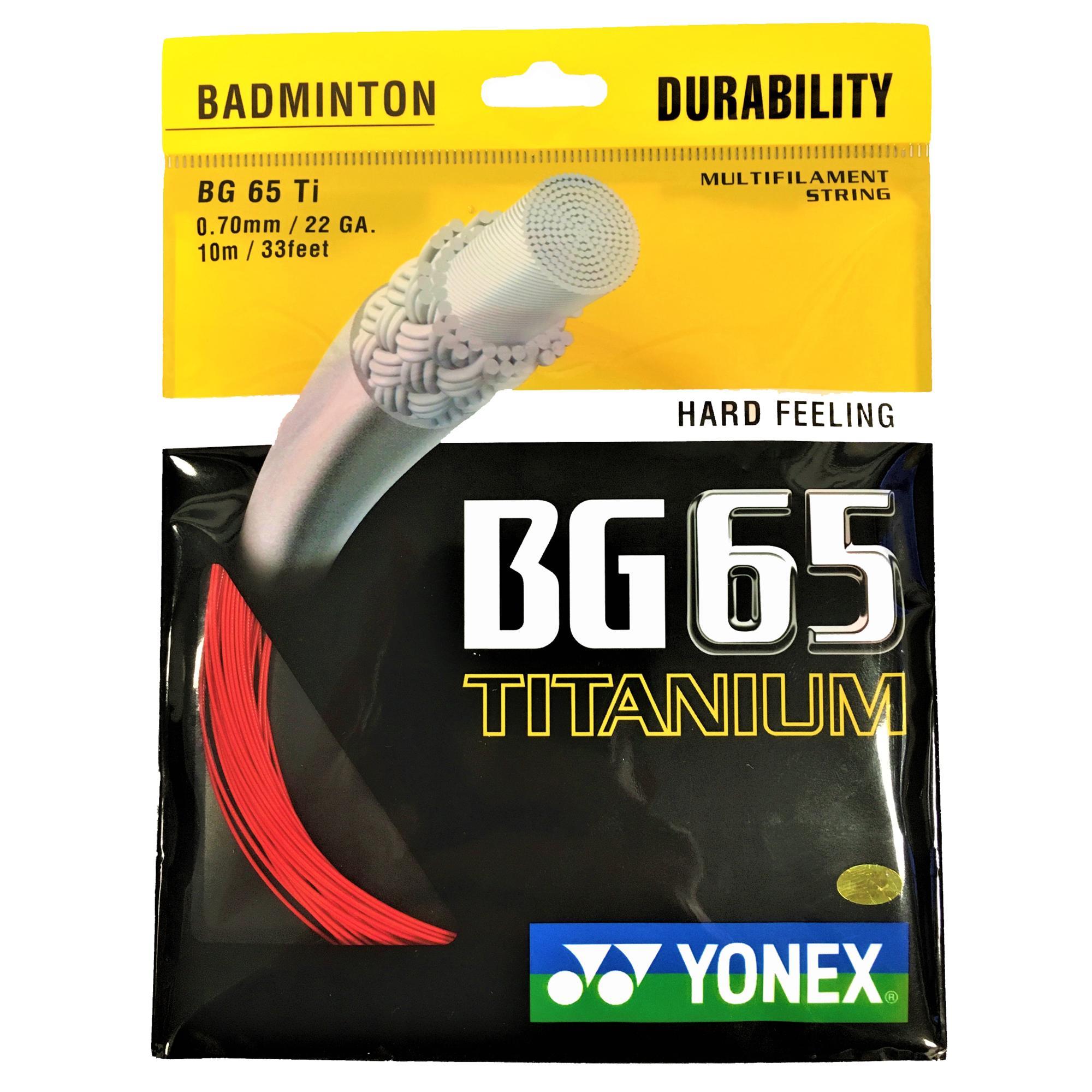 Naciąg do badmintona Yonex BG 65 TI