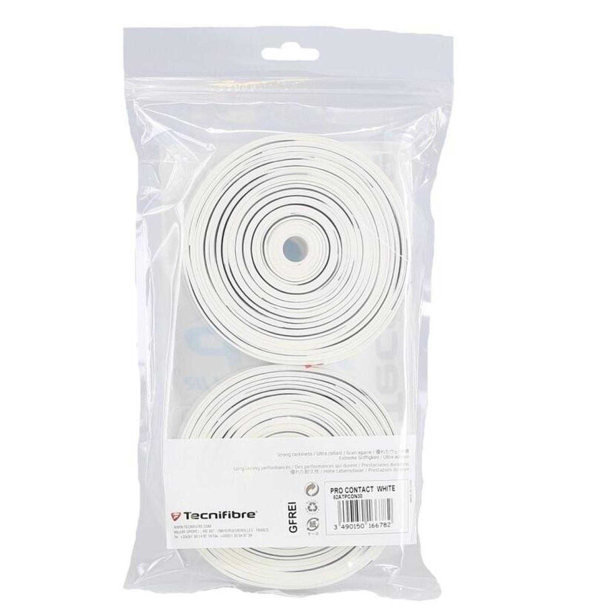 Owijka wierzchnia Tecnifibre Pro Contact 30P - white