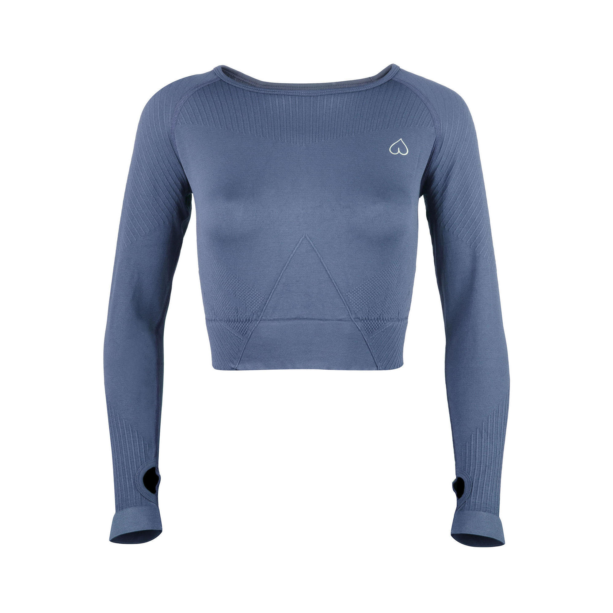 Longsleeve fitness damski Beshaped Femme Force bezszwowy