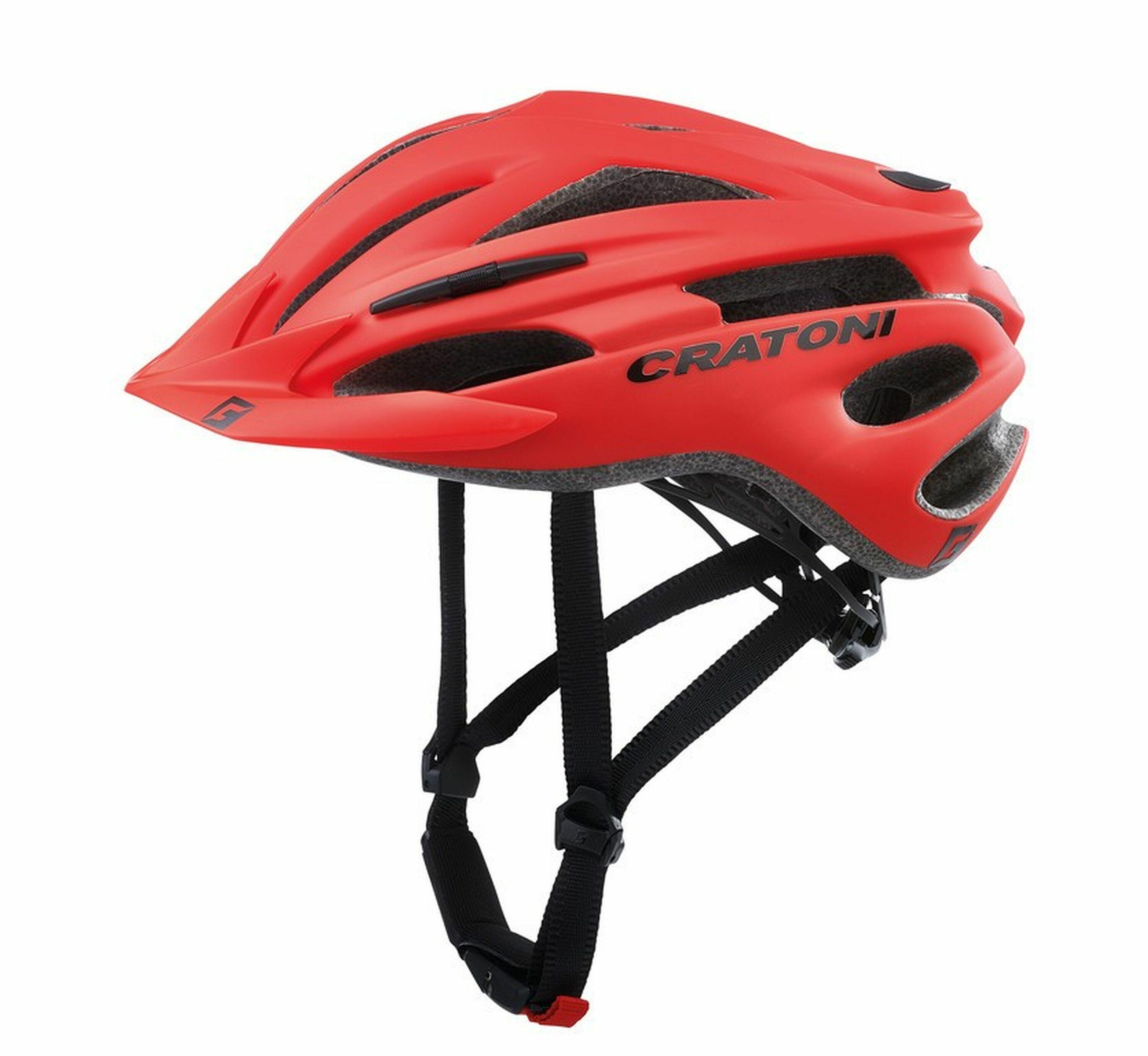 Kask rowerowy MTB Pacer, czerwony