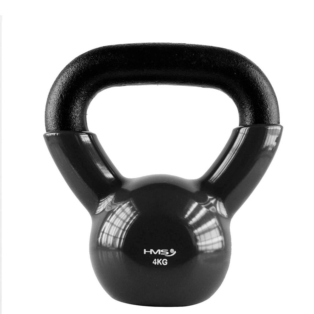 Kettlebell żeliwny pokryty winylem KNV HMS
