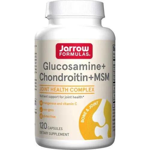 Glukozamina + Chondroityna + MSM Jarrow Formulas 120 kapsułek