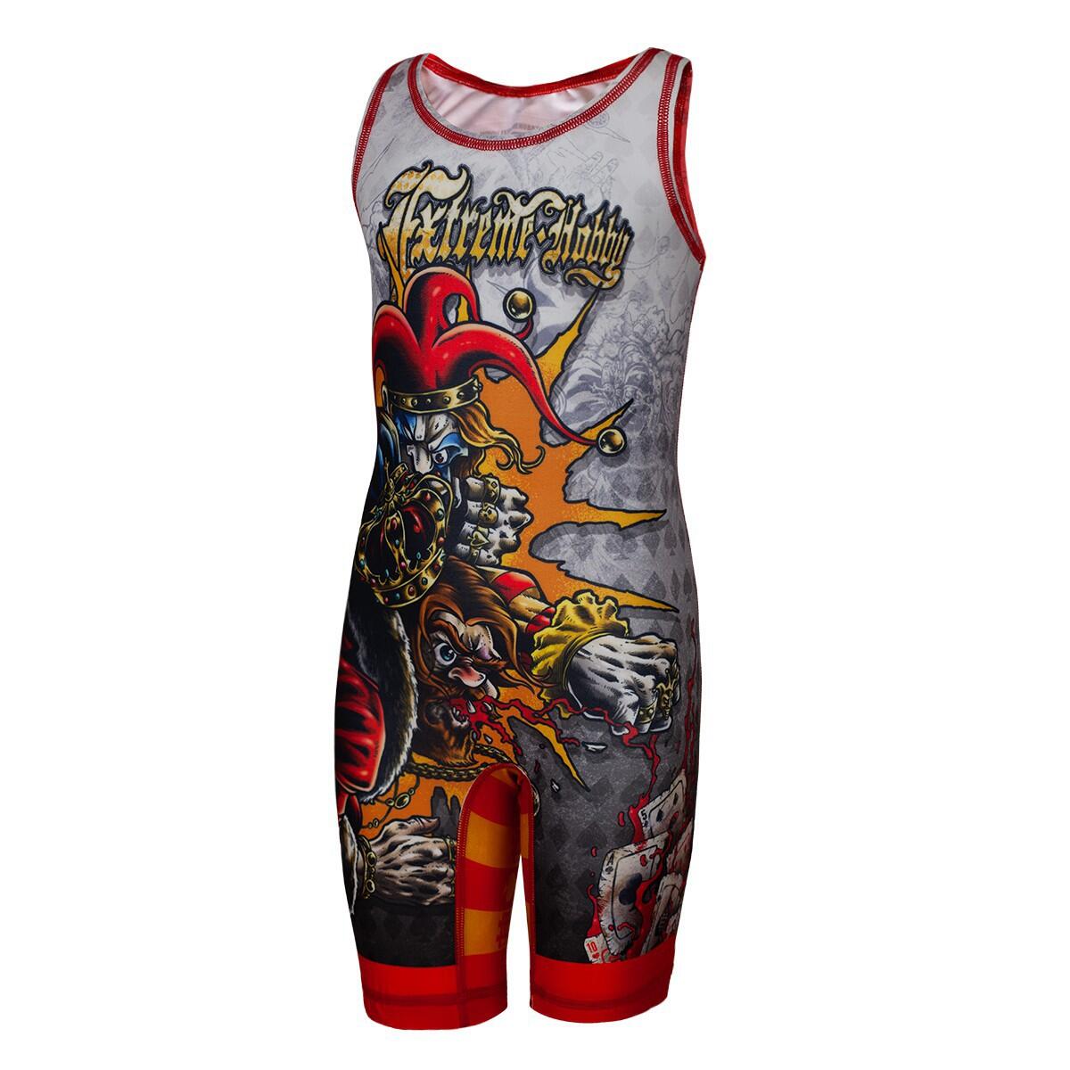 Trykot zapaśniczy dziecięcy EXTREME HOBBY KILLER CARDS
