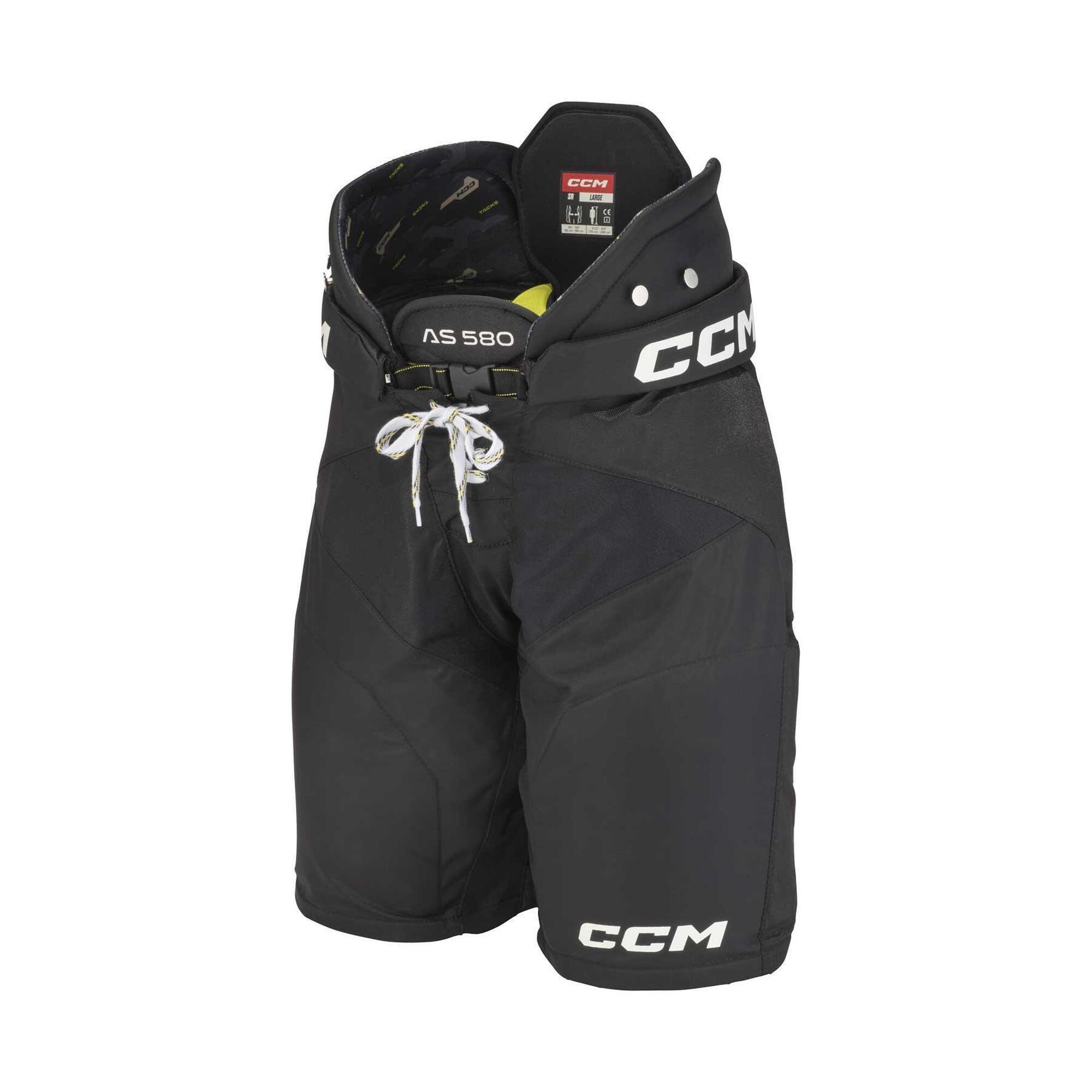 AS580 - Spodnie do hokeja na lodzie - Dziecięce - Czerwone - M