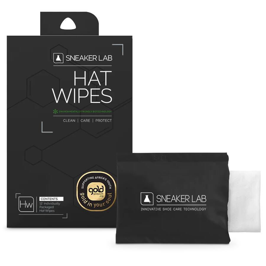 Nawilżane chusteczki do czapek Sneaker LAB - Hat Wipes 12 individual wipes