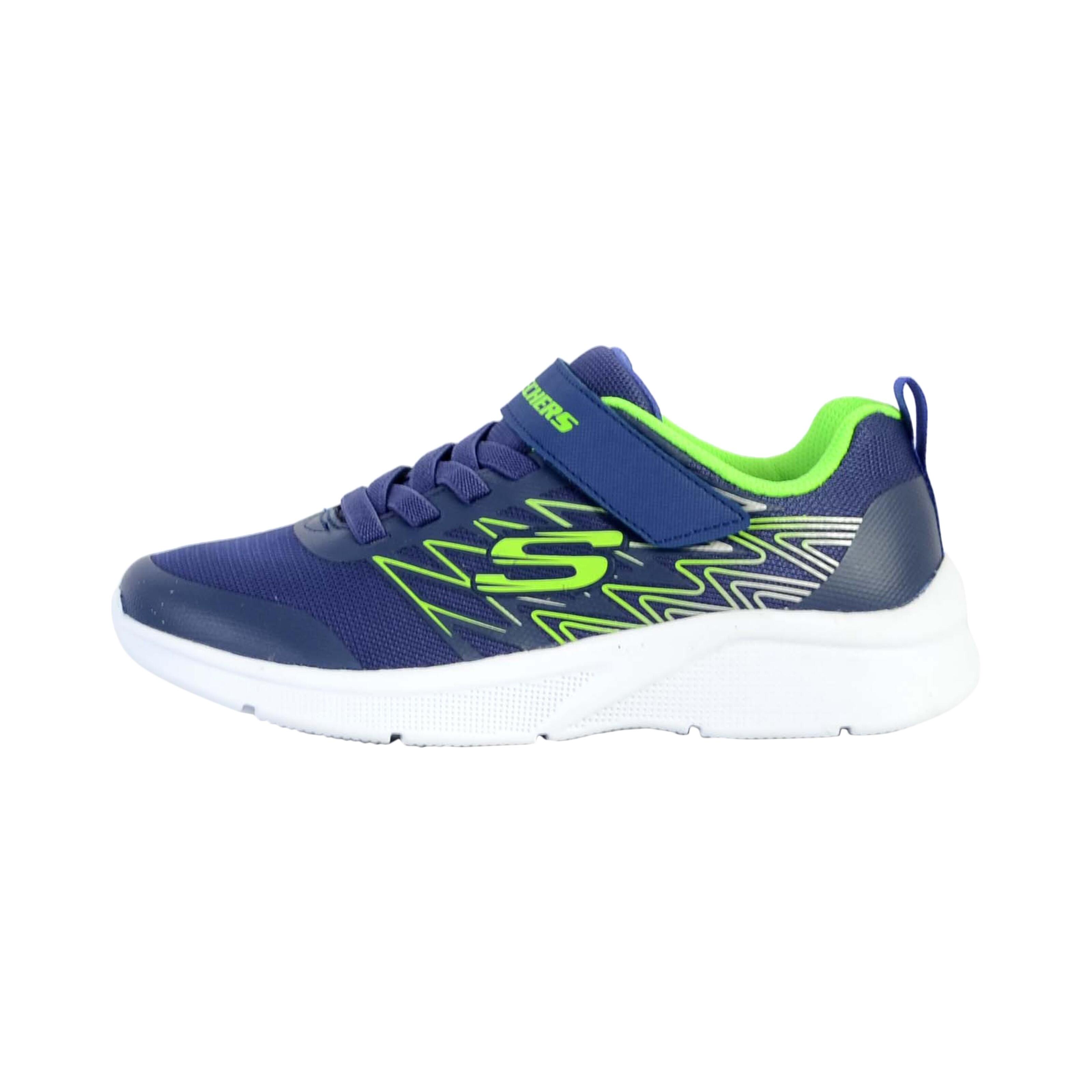 Buty Dziecko Skechers Microspec Texlor granatowy