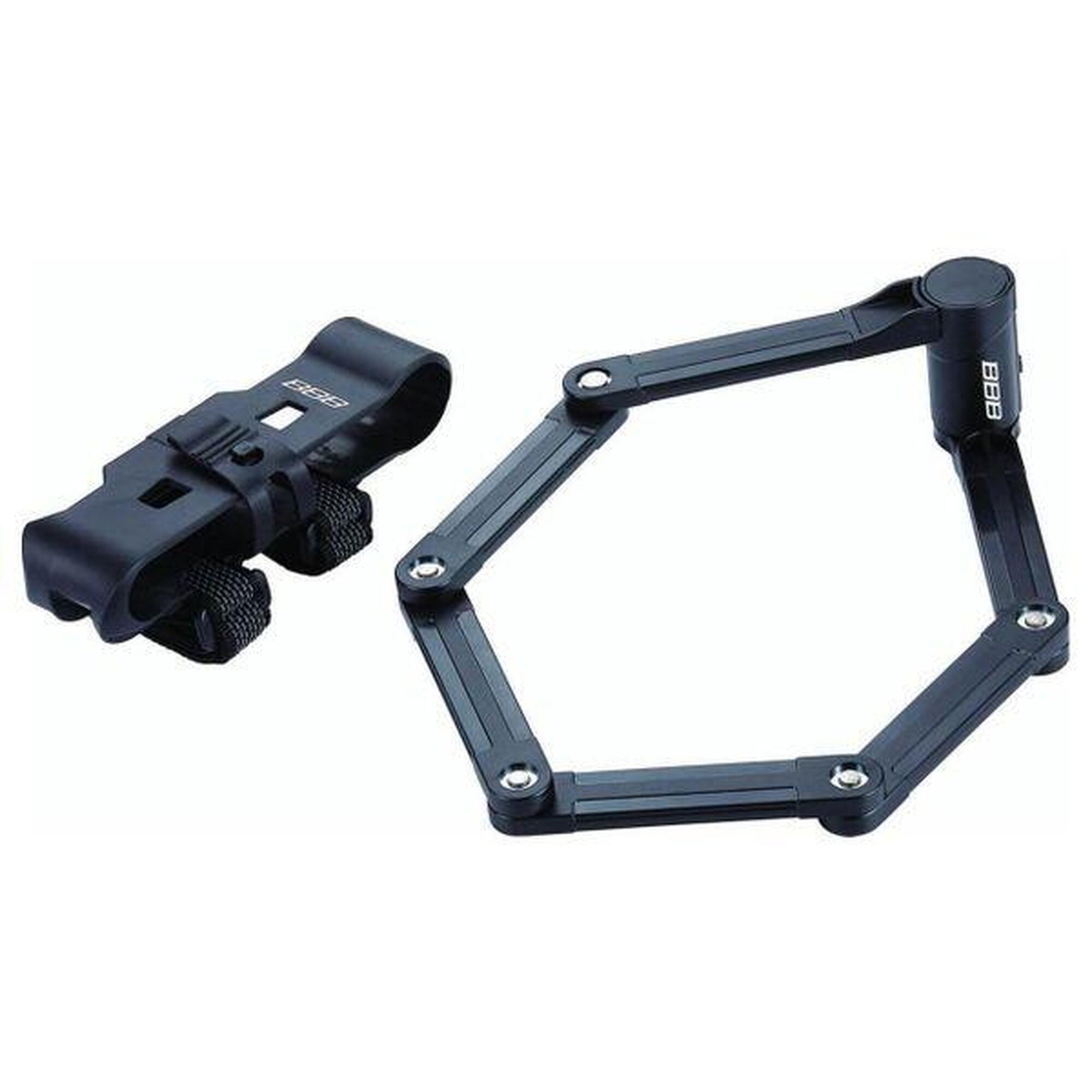 Składany zamek z hartowanej stali BBB Cycling PowerFold