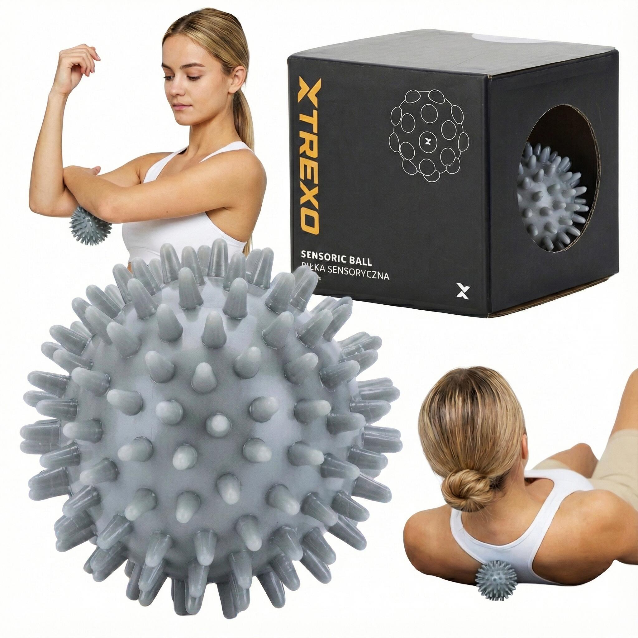Piłka sensoryczna XTREXO TXO-B4Z032-GY