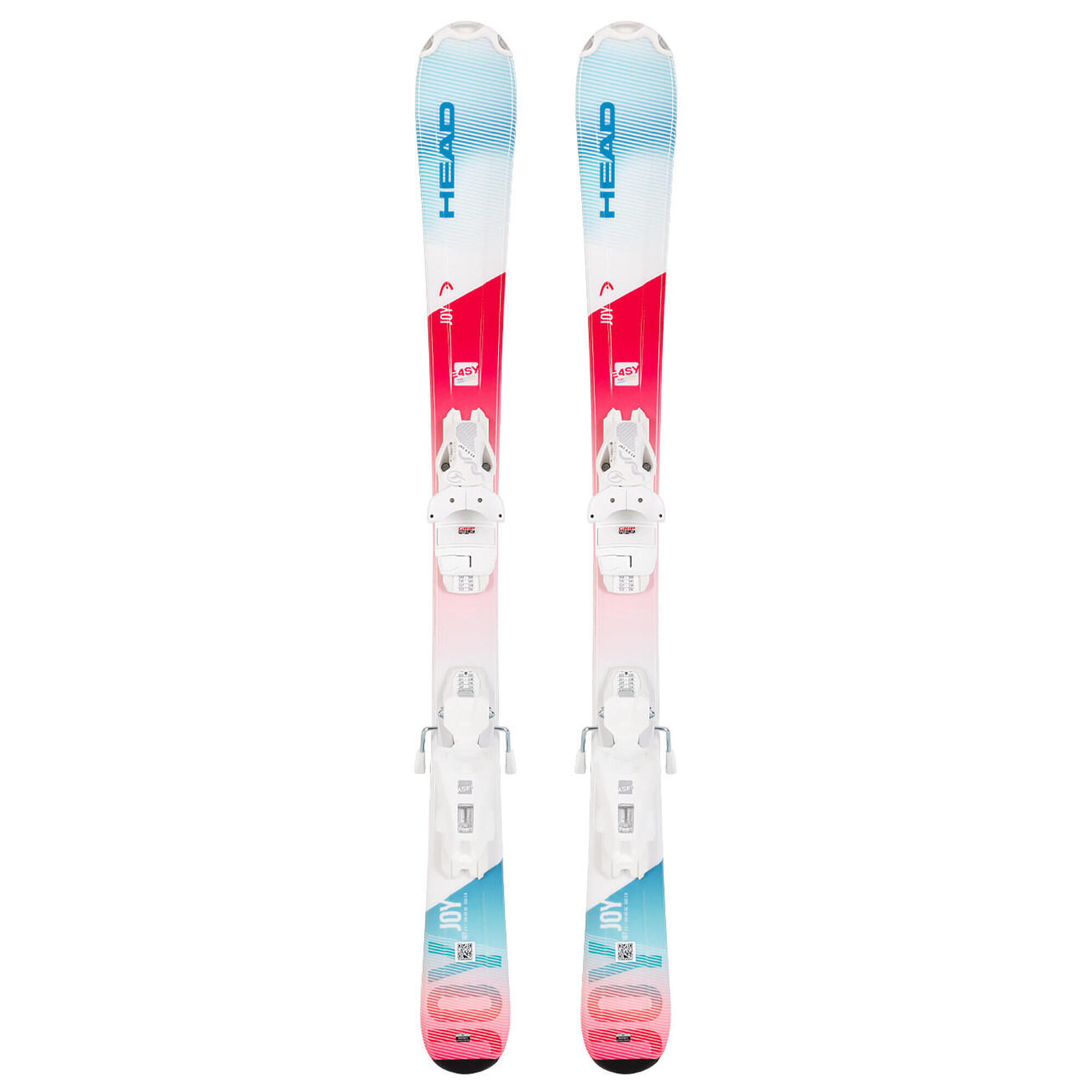 Narty dziecięce HEAD JOY EASY JRS + wiązanie HEAD JRS 4.5 z GRIP WALK 77