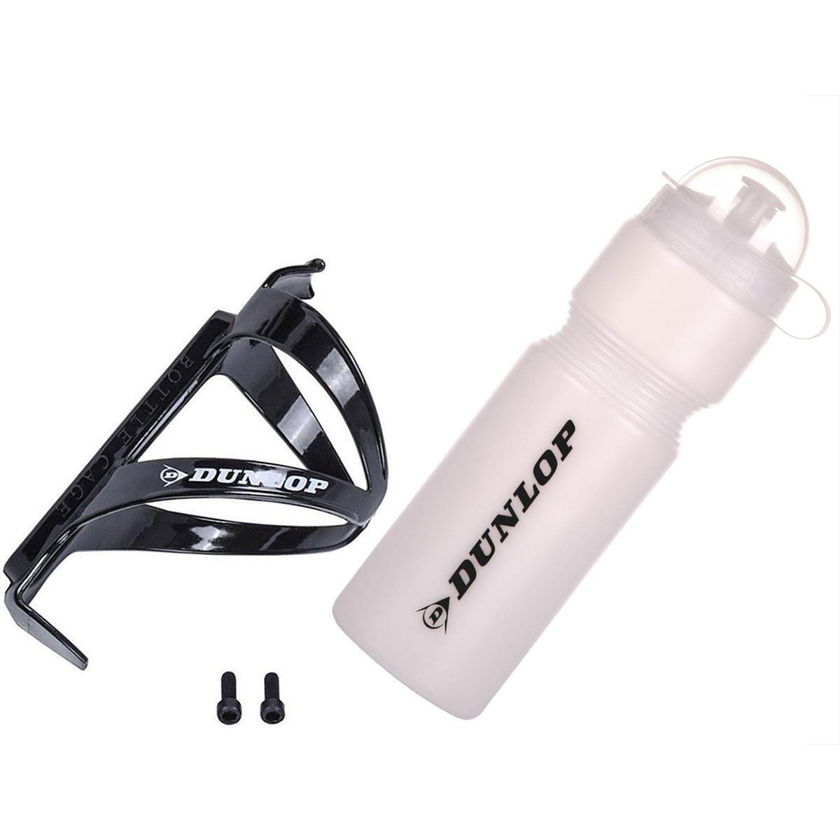 Bidon rowerowy Dunlop 750ml z koszykiem