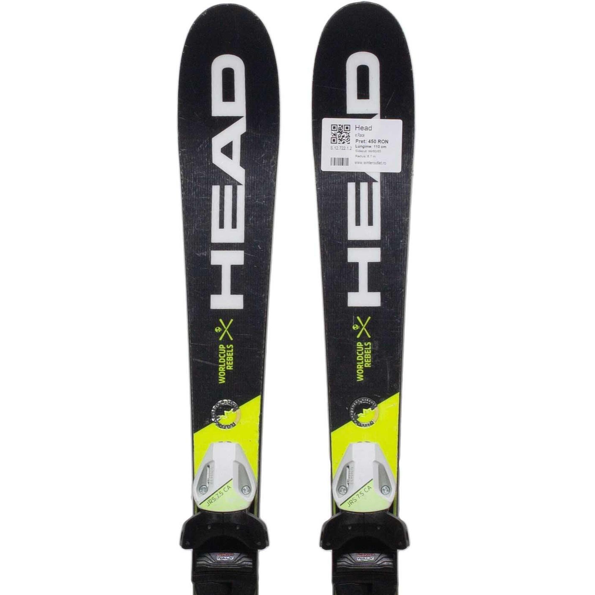 Second Life- Narty HEAD e.Race, 140 cm- Stan zadowalający