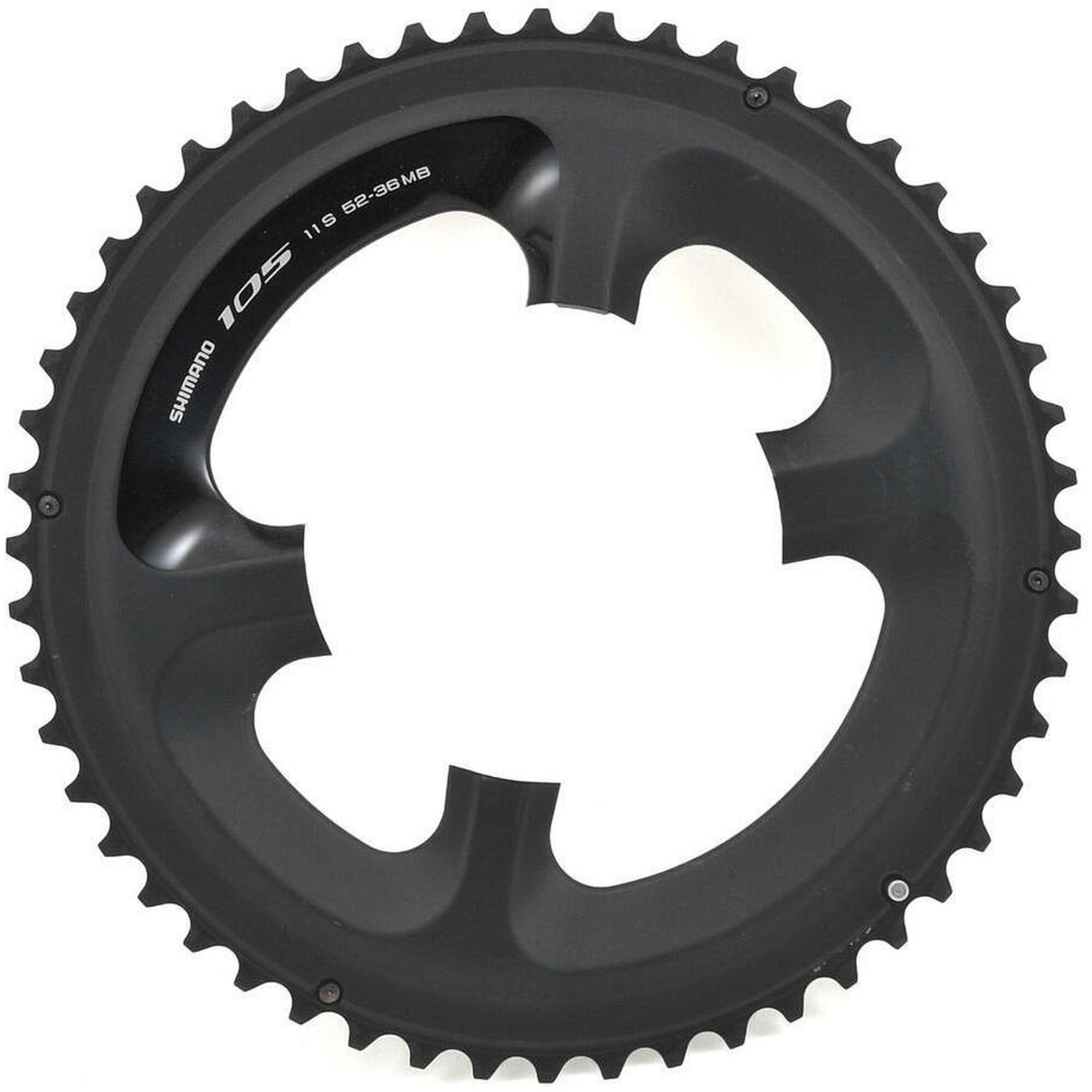 Tarcza Mechanizmu Korbowego 52T 105 Fc-5800 Mb - Czarna (Dla 52-36T)