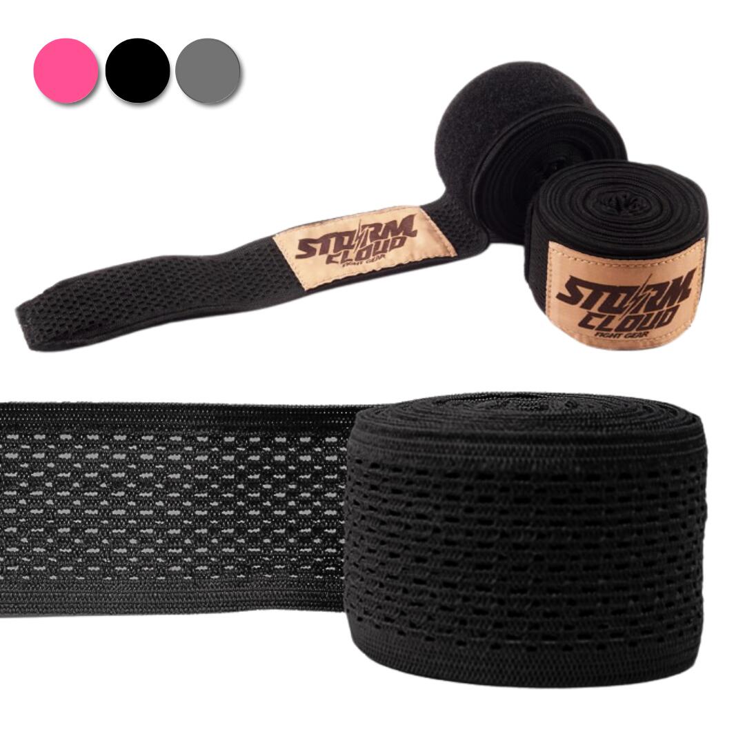 Owijki Bokserskie StormCloud HW MESH Czarne 4m