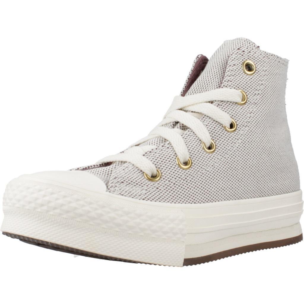 Buty CONVERSE CHUCK TAYLOR ALL STAR EBA LIFT HI Brązowy
