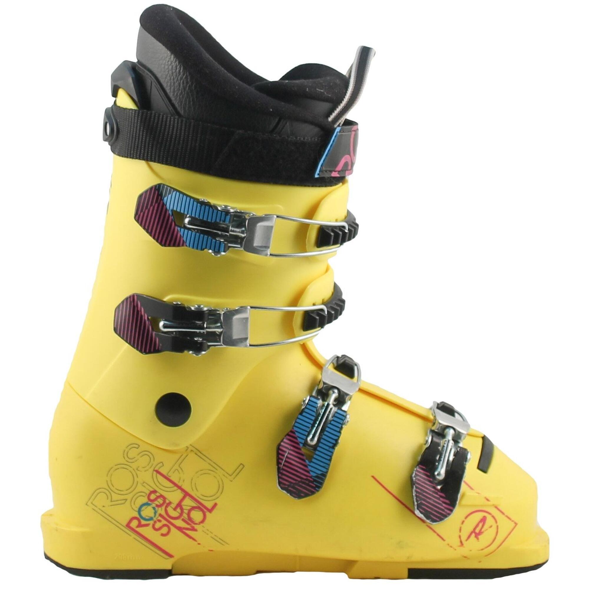 Second Life- Buty narciarskie - ROSSIGNOL Yellow, 39.5 EU- Stan dobry