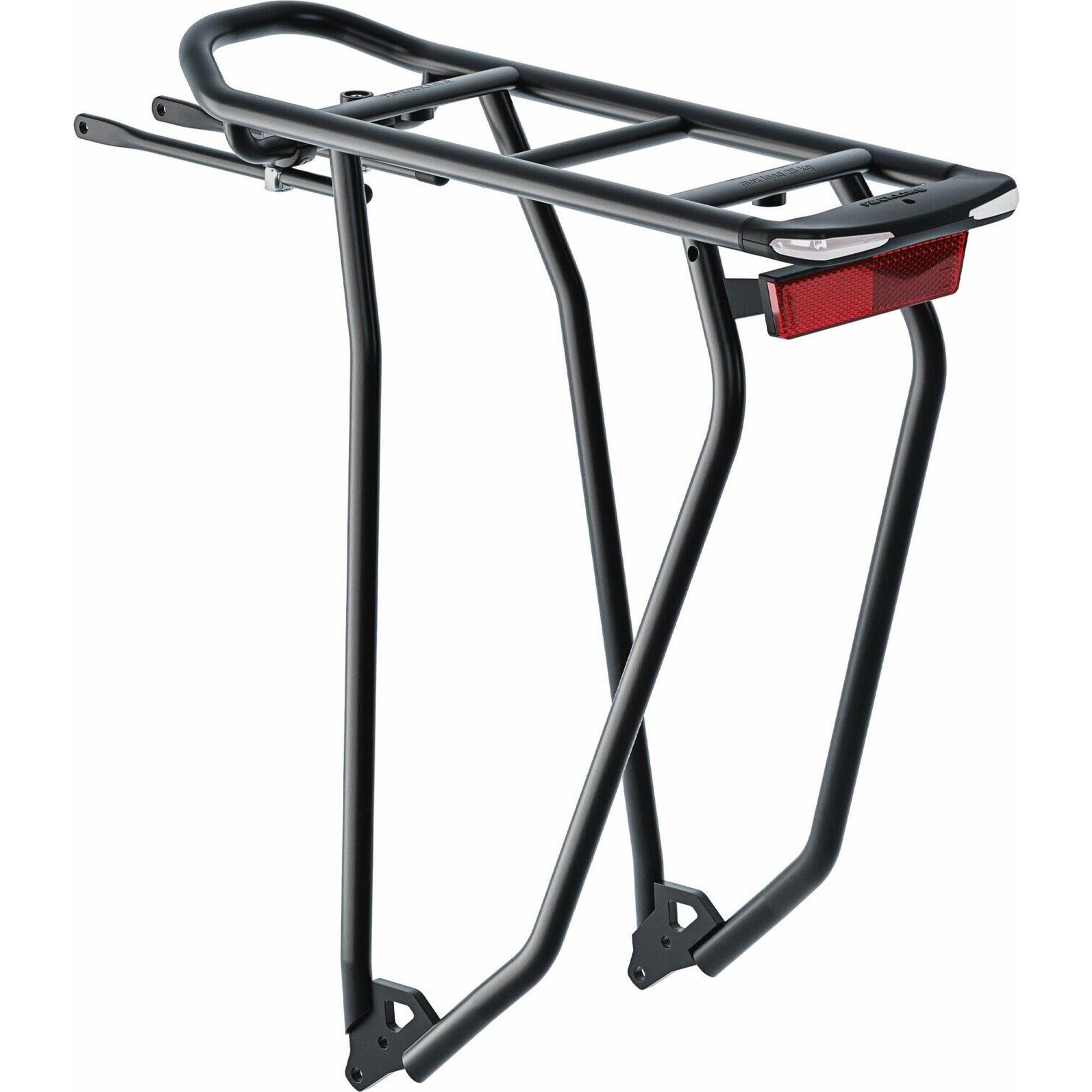 Bagażnik systemowy Gleamit 2.0, 26/28”, ze światłem postojowym