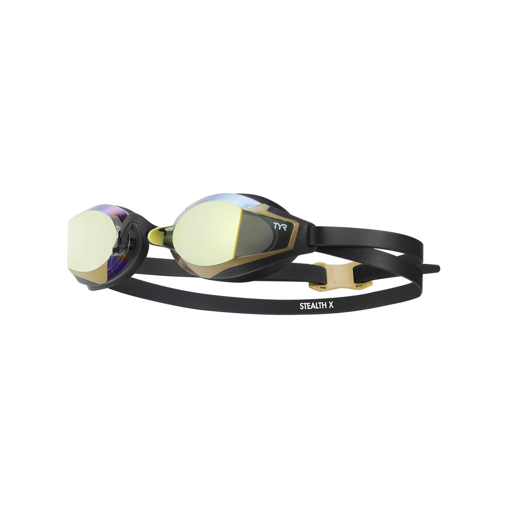 TYR Stealth-X Mirrored Performance Goggles – Performance & Confort