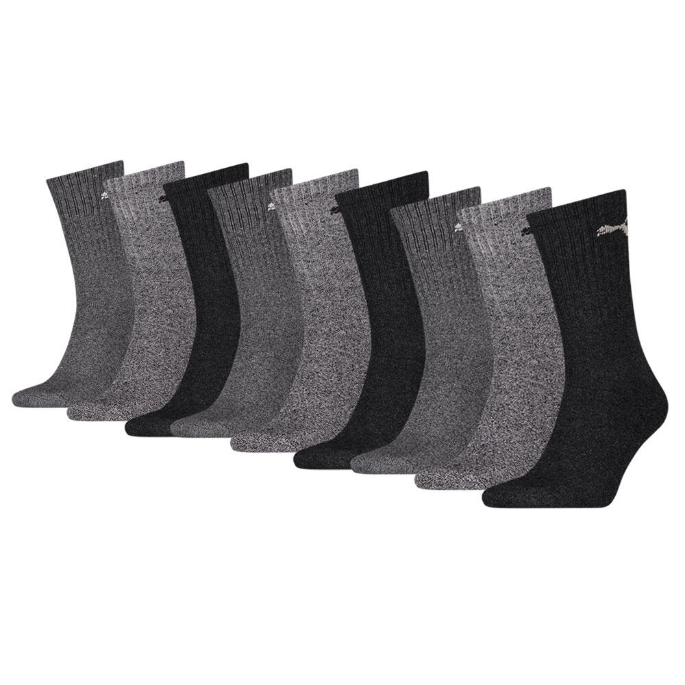 Skarpety sportowe Puma Antracyt/Szary 9 par