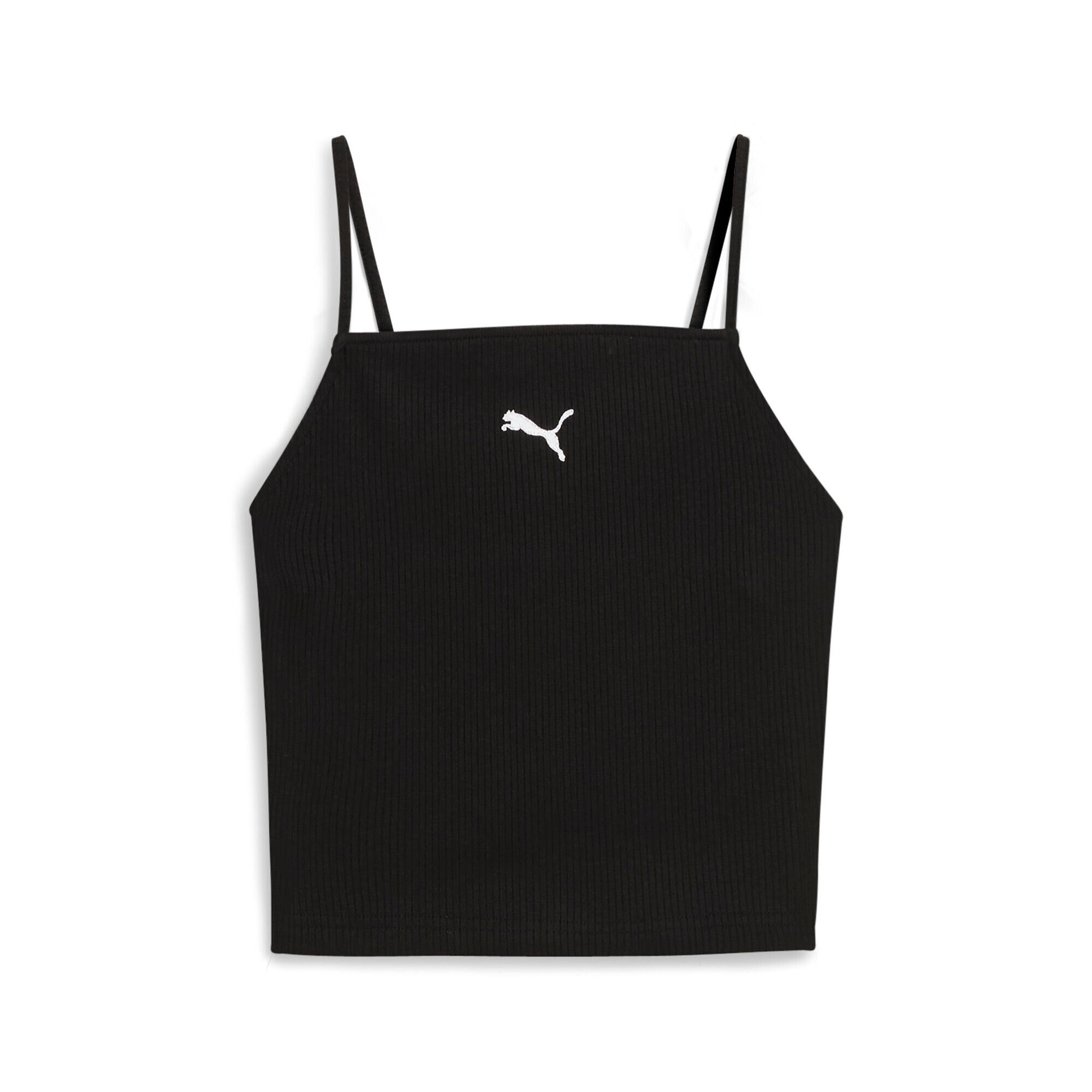 Damski prążkowany tank top Puma Wardrobe Essentials