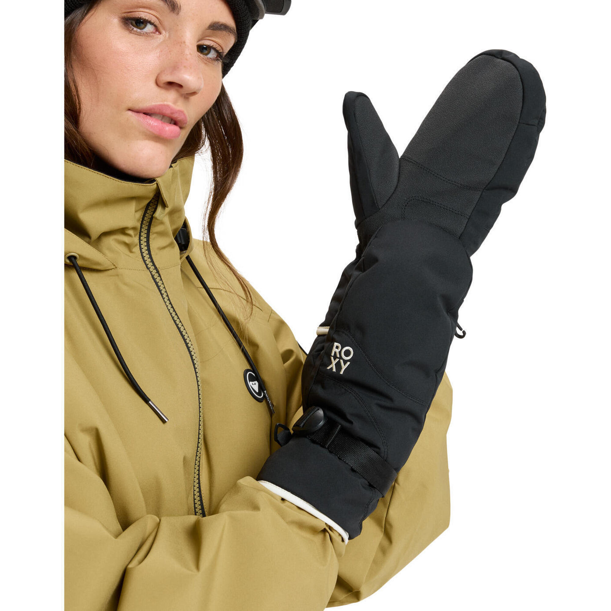 Techniczne rękawice do sportów zimowych damskie ROXY JETTY SOLID