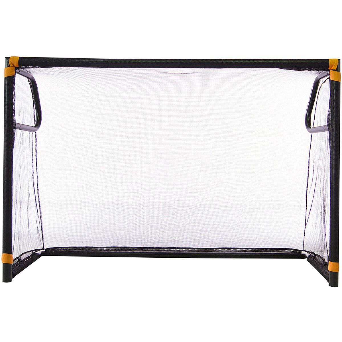 Bramka do piłki nożnej Winner czarna (185x70x125cm)