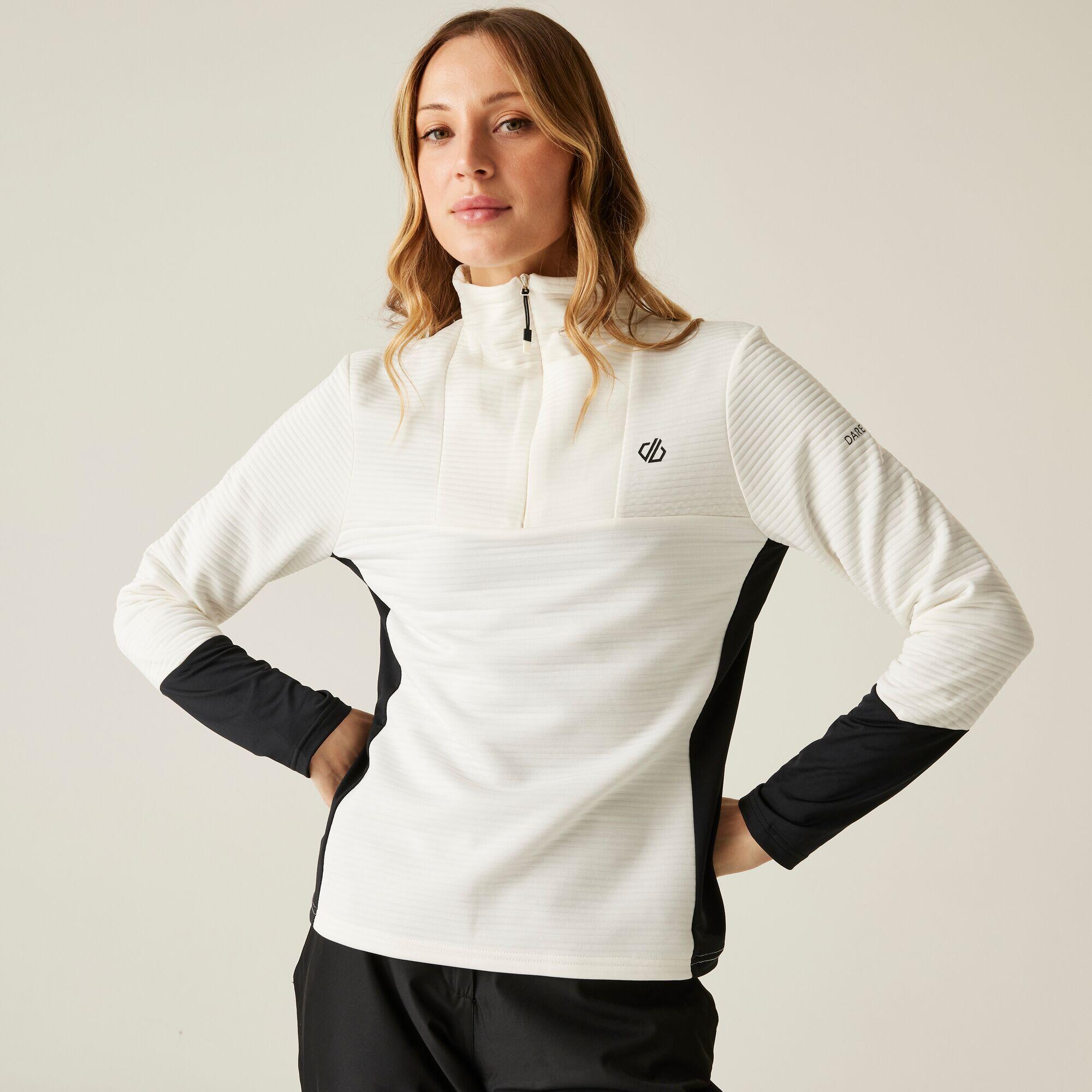 Damska elastyczna warstwa środkowa z zamkiem błyskawicznym