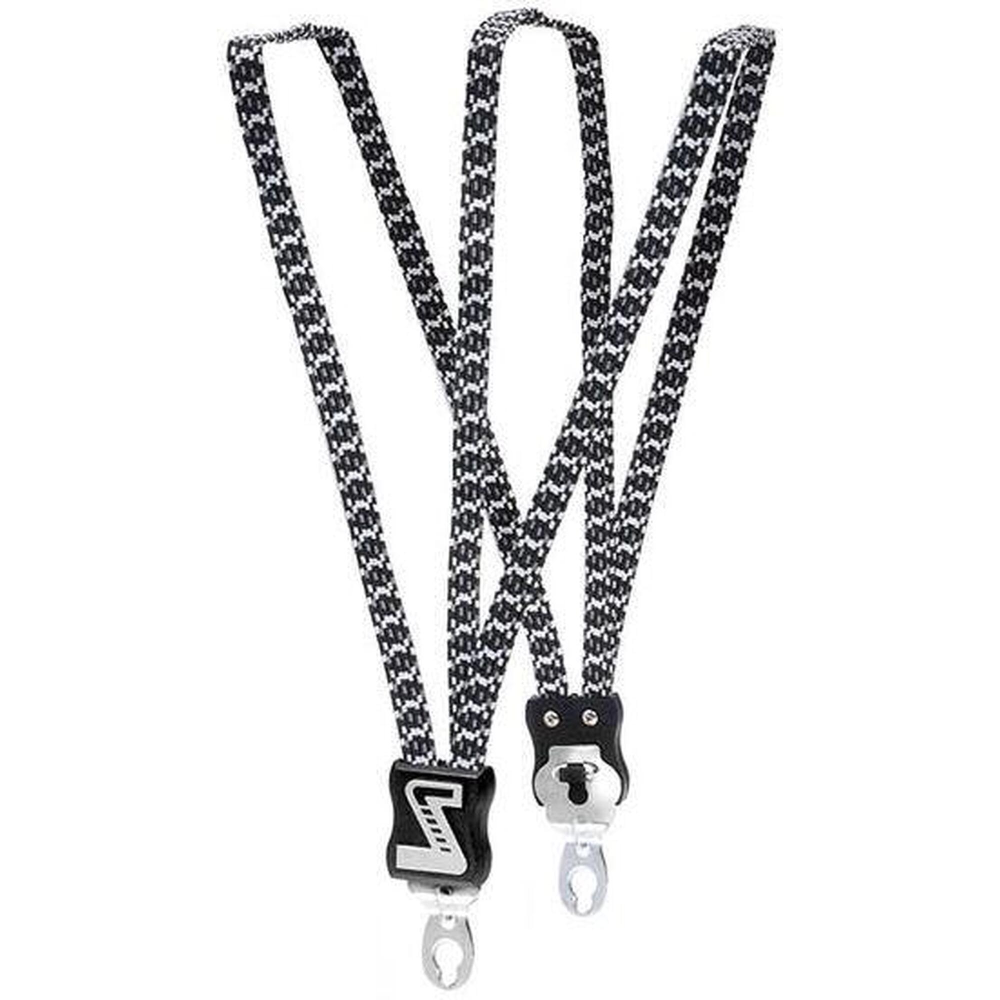 Szybki Krawat Trio Z 3 Krawatami - Srebrny/Szary