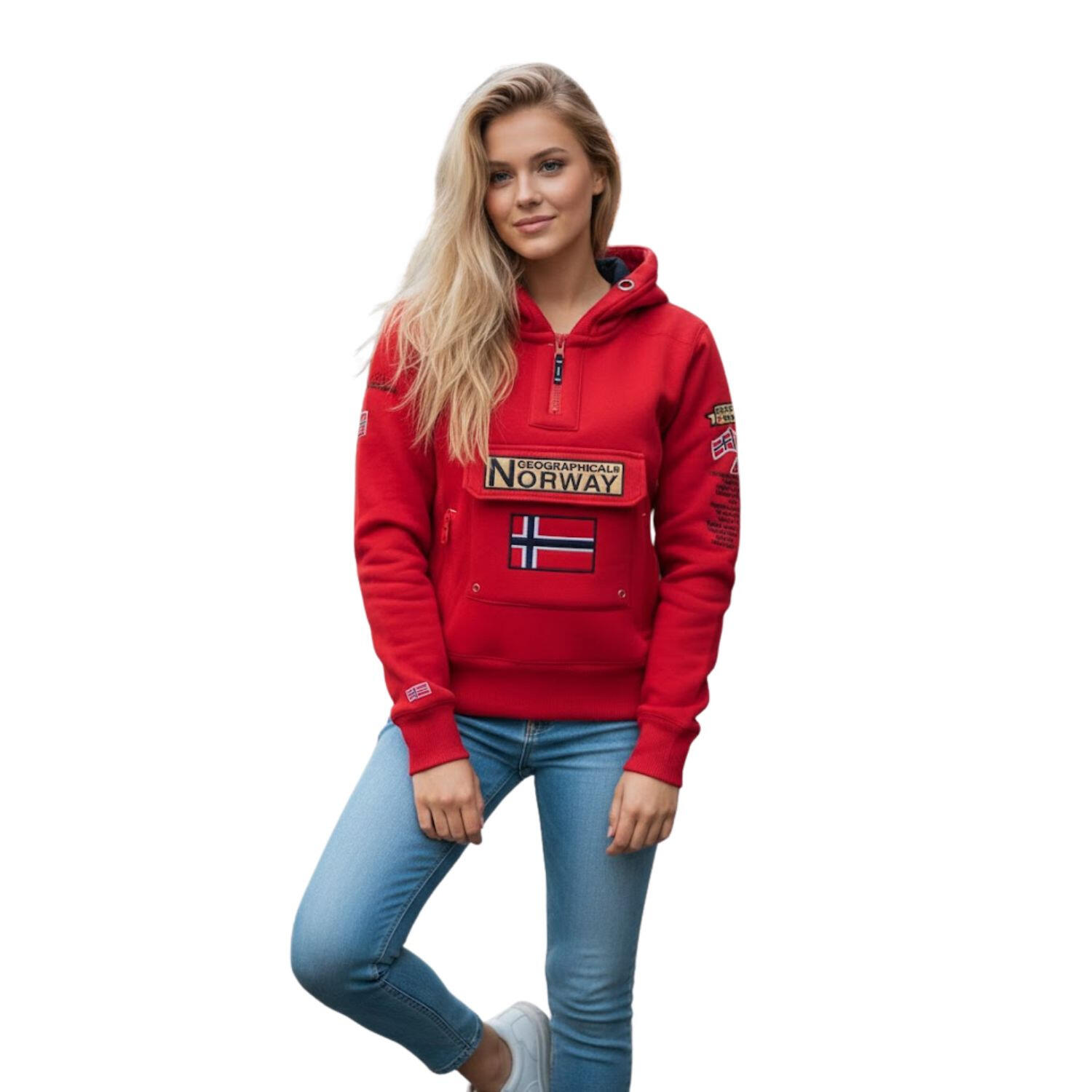 Bluza turystyczna damska Geographical Norway Gymclass