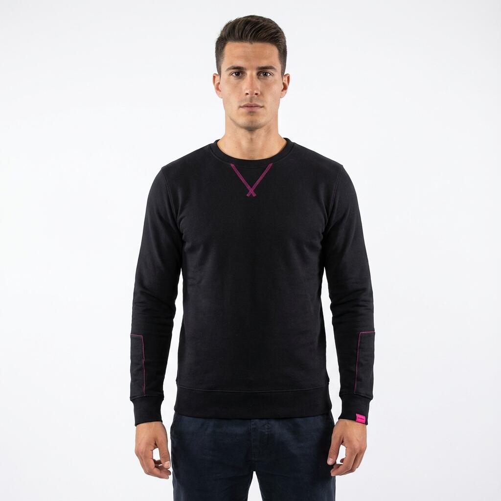 Bluza damska z bawełny NEBI czarna