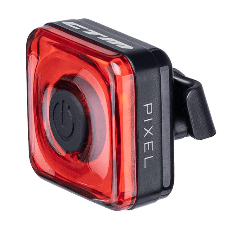 Lampka rowerowa tylna COB LED CTM Pixel 20lm dyskretna