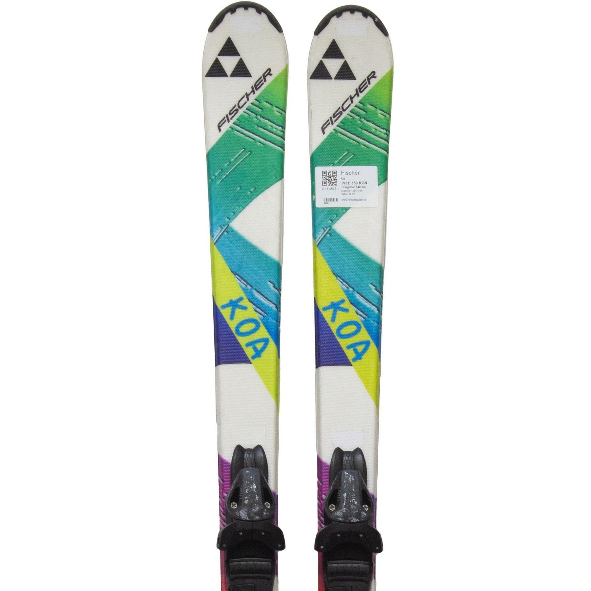 Second Life- Narty FISCHER Koa, 120 cm - Stan bardzo dobry