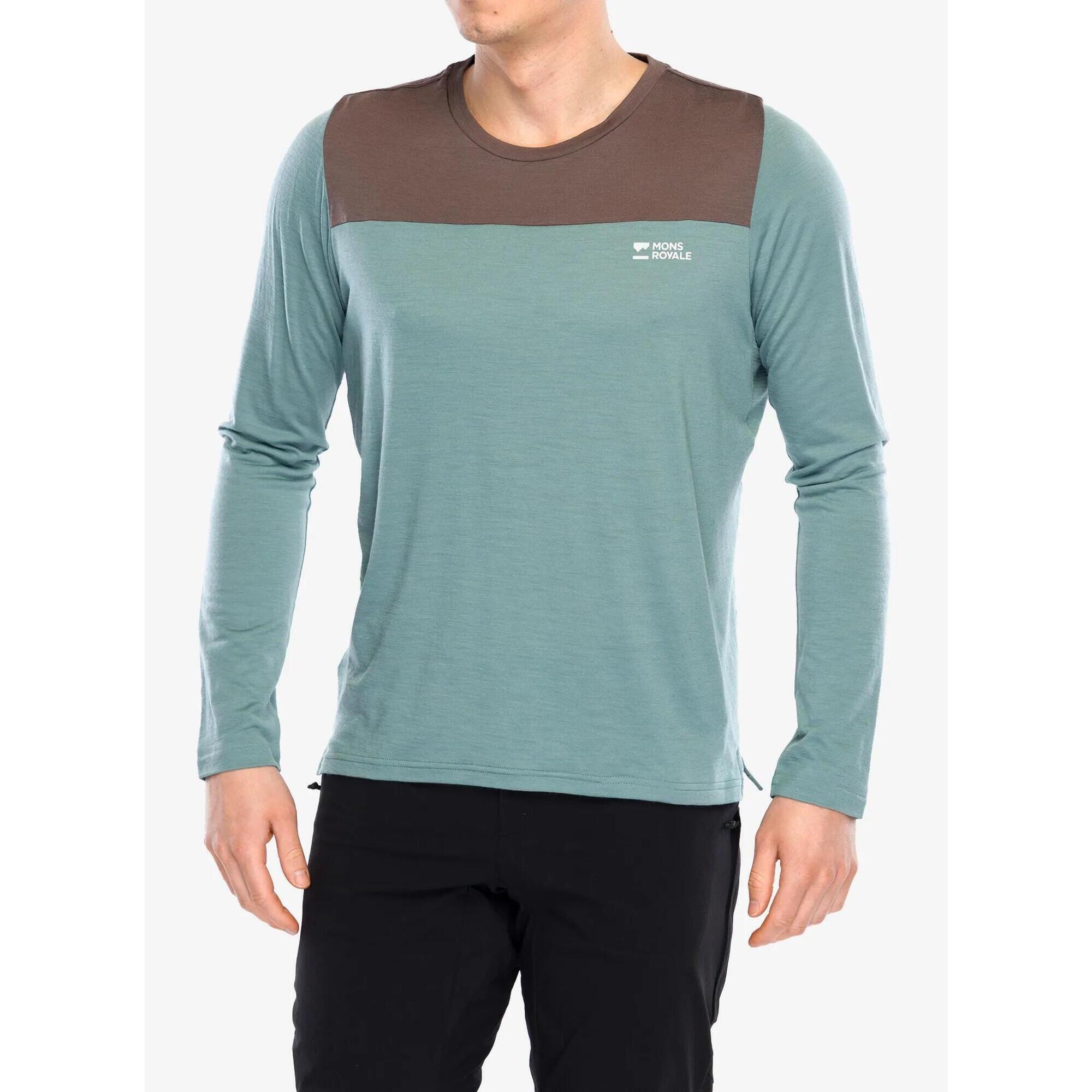 Bluza rowerowa męska Mons Royale Diversion Merino Bike Jersey Long Sleeve