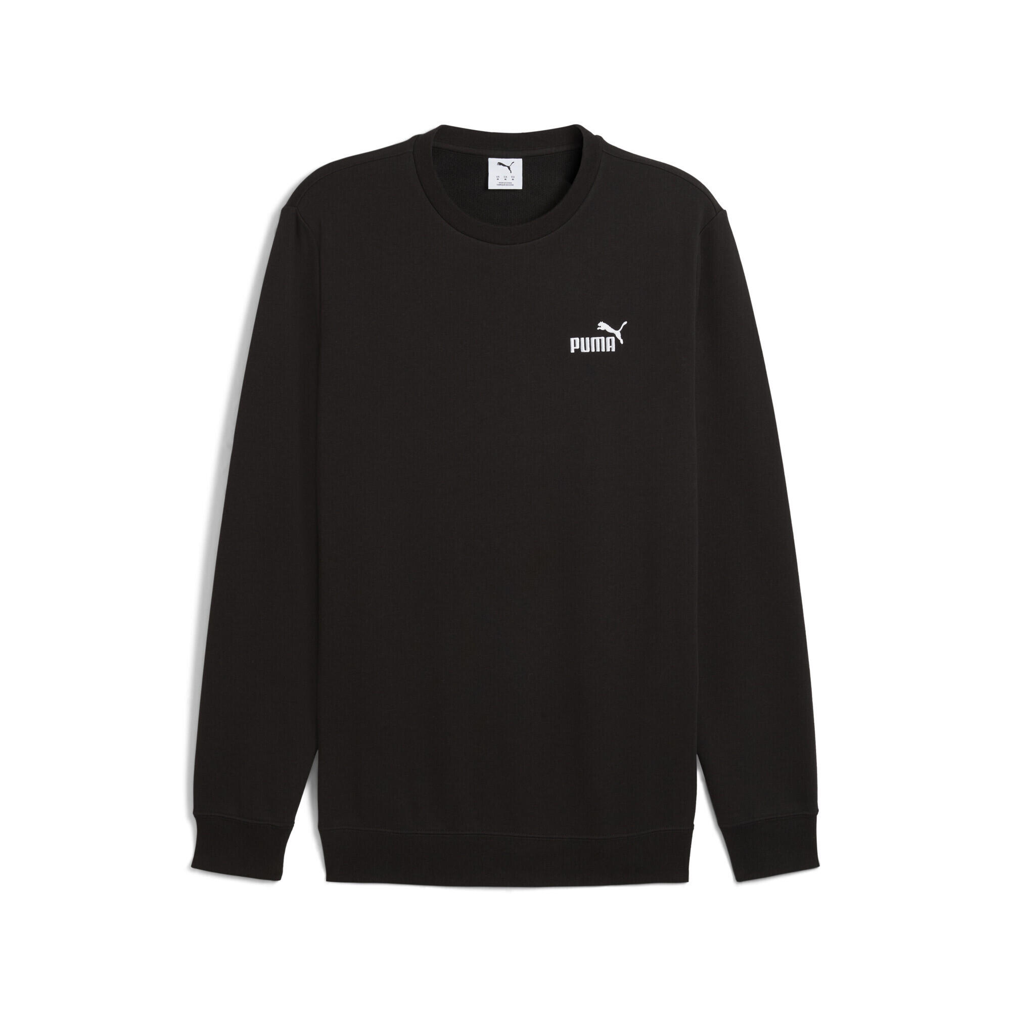 Męska bluza Essentials z małym logo No. 1 PUMA Black