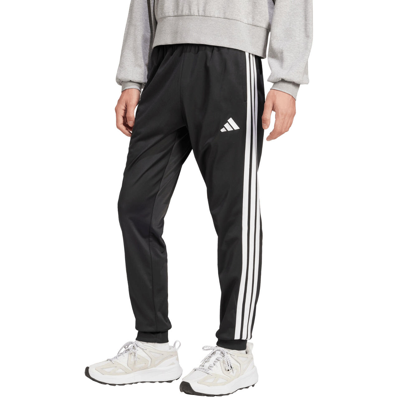 Spodnie męskie adidas 3-Stripes Tricot Regular Tapered