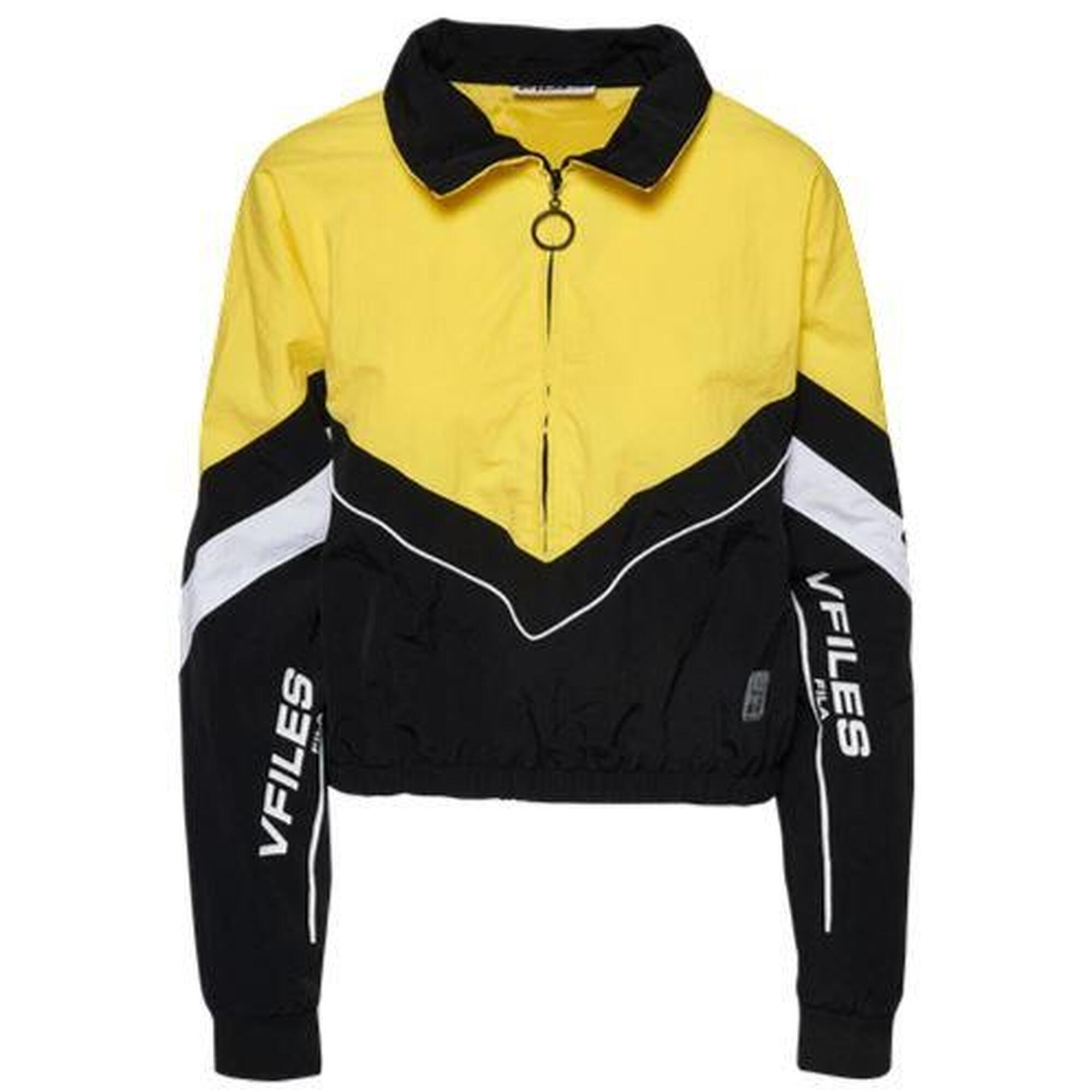 Fila Retro Crop wiatrówka żółta unisex