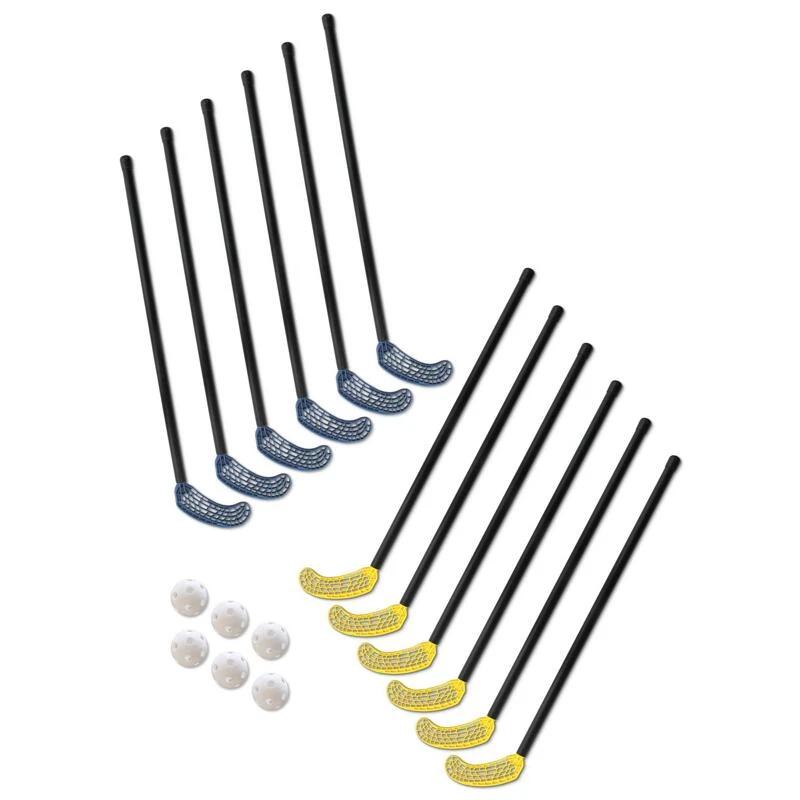 Zestaw do floorballu z tworzywa sztucznego Aktivsport Beta 95/107 cm