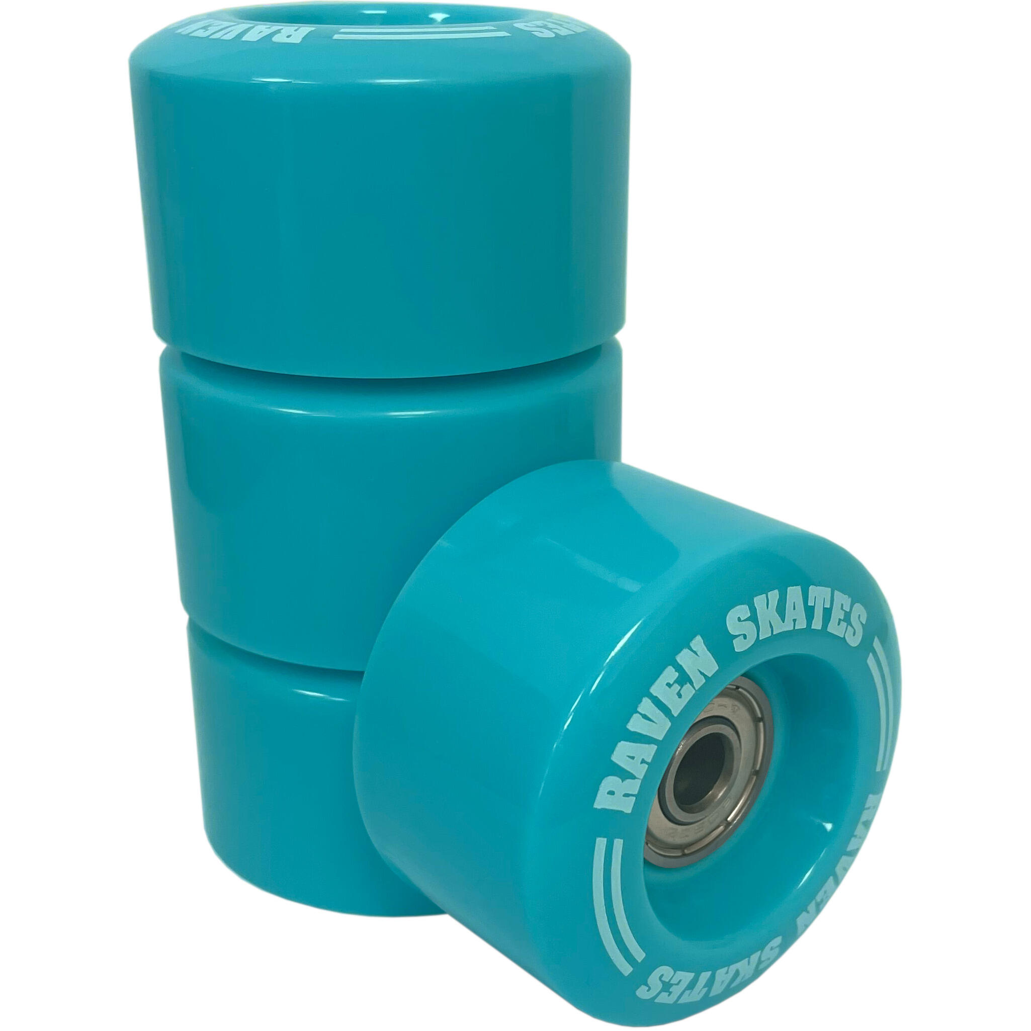 Kółka + Łożyska do wrotek Raven 4 szt