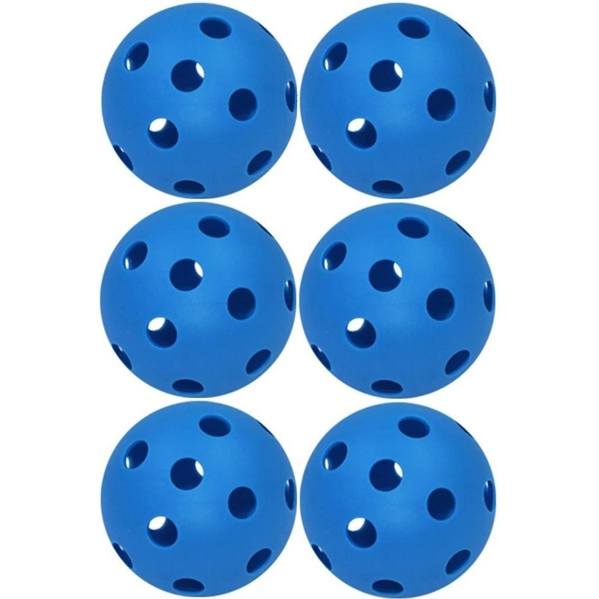 Piłka do pickleballa do użytku wewnętrznego Pure4Fun (x6)