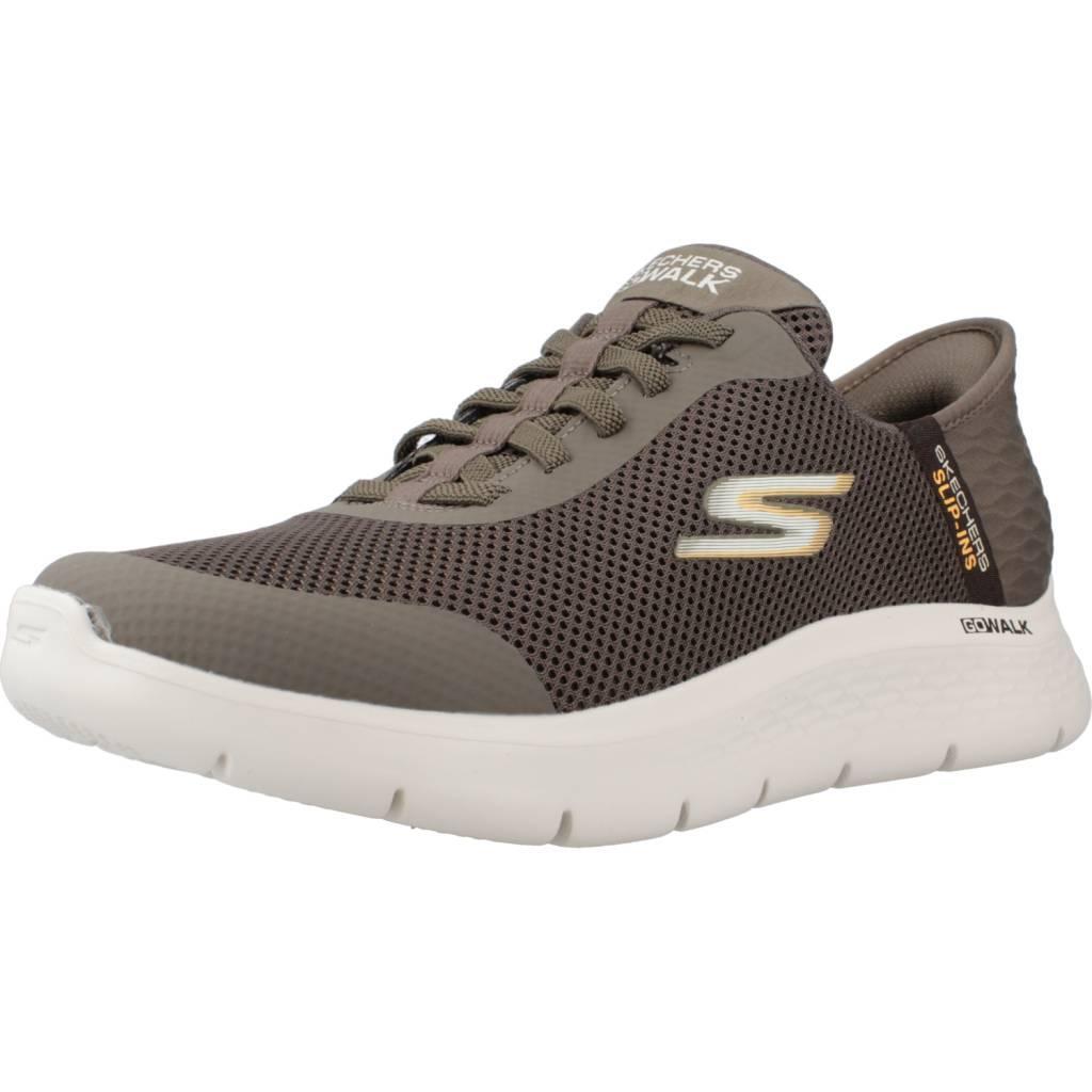 Buty SKECHERS SLIP INS: GO WALK Brązowy