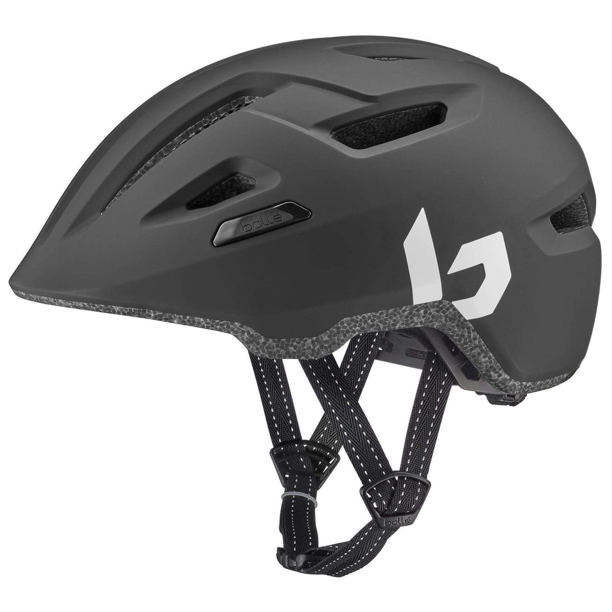 Kask rowerowy miejski „Stance Pure”, matowa czerń
