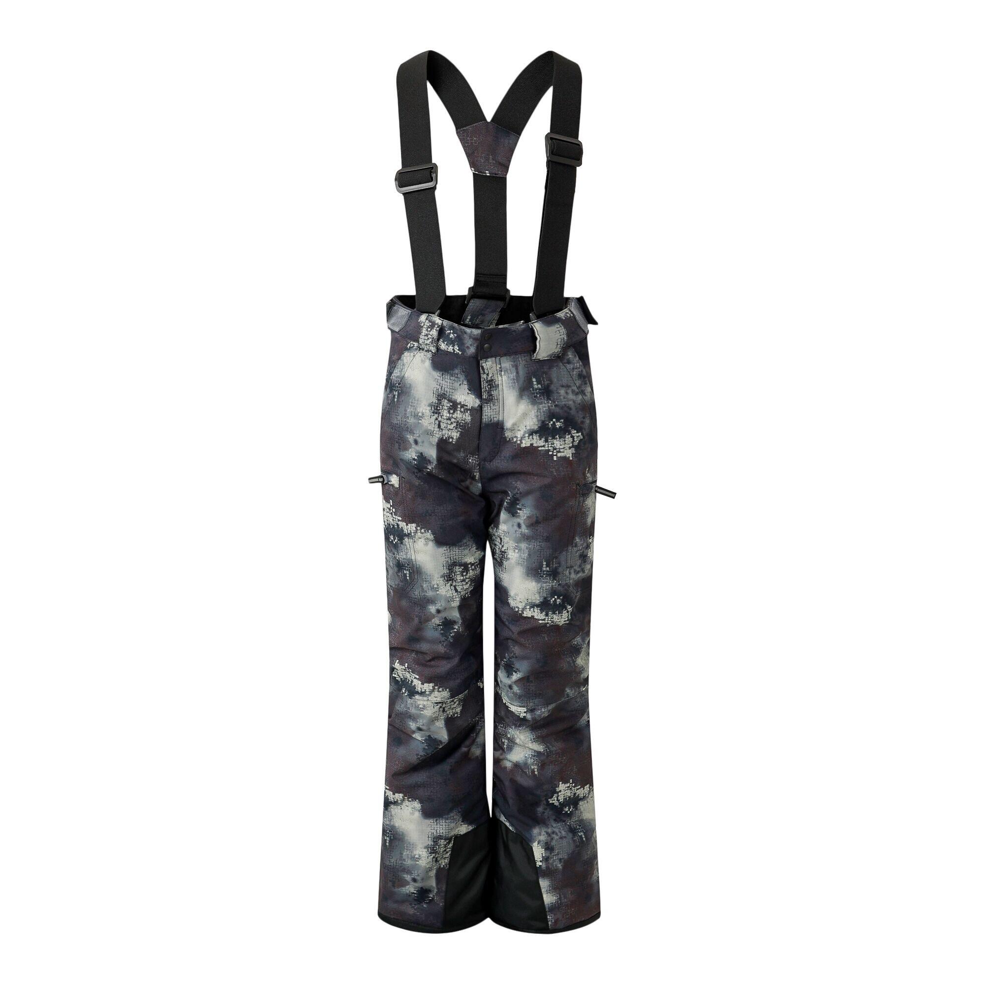 Dziecięce/niemowlęce Wodoodporne Spodnie Narciarskie Pow II Z Przetarciami