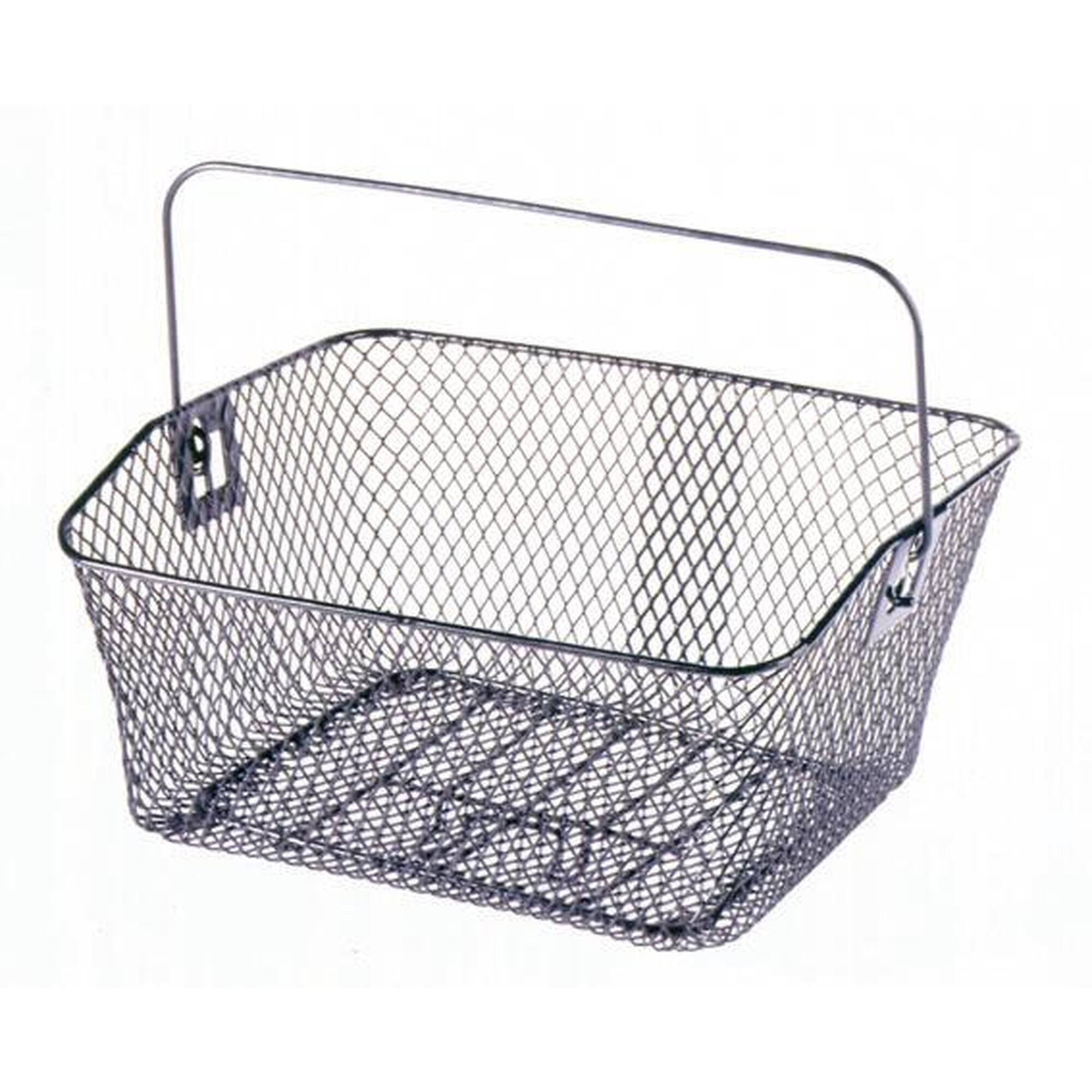 Koszyk rowerowy z uchwytem do przenoszenia