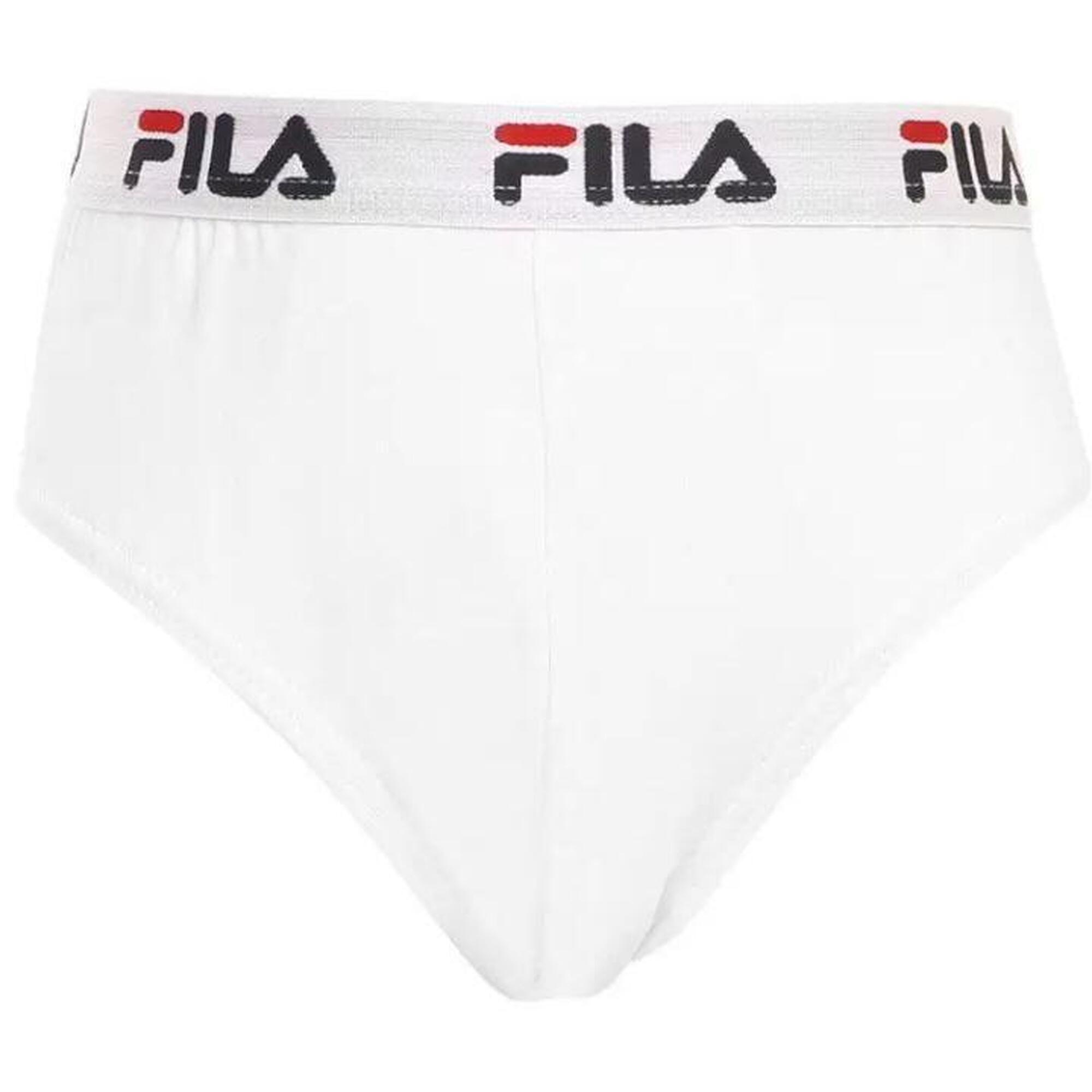 Fila Koszulka chłopięca bawełna stretch biała 128–134