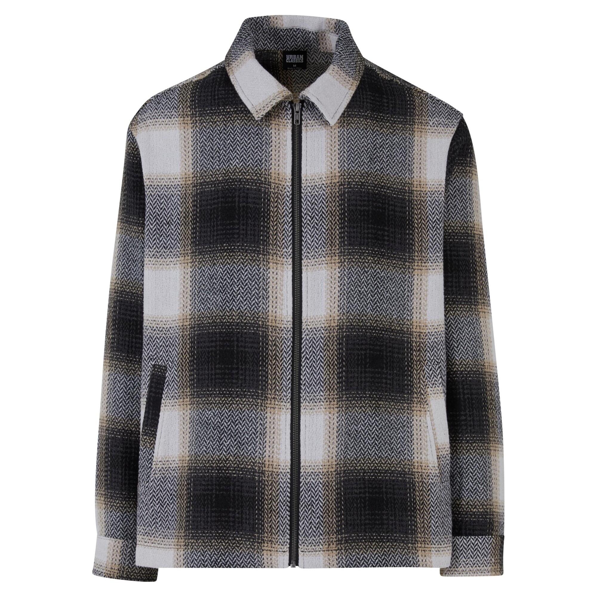 Męska Kurtka Koszulowa Zapinana Na Zamek