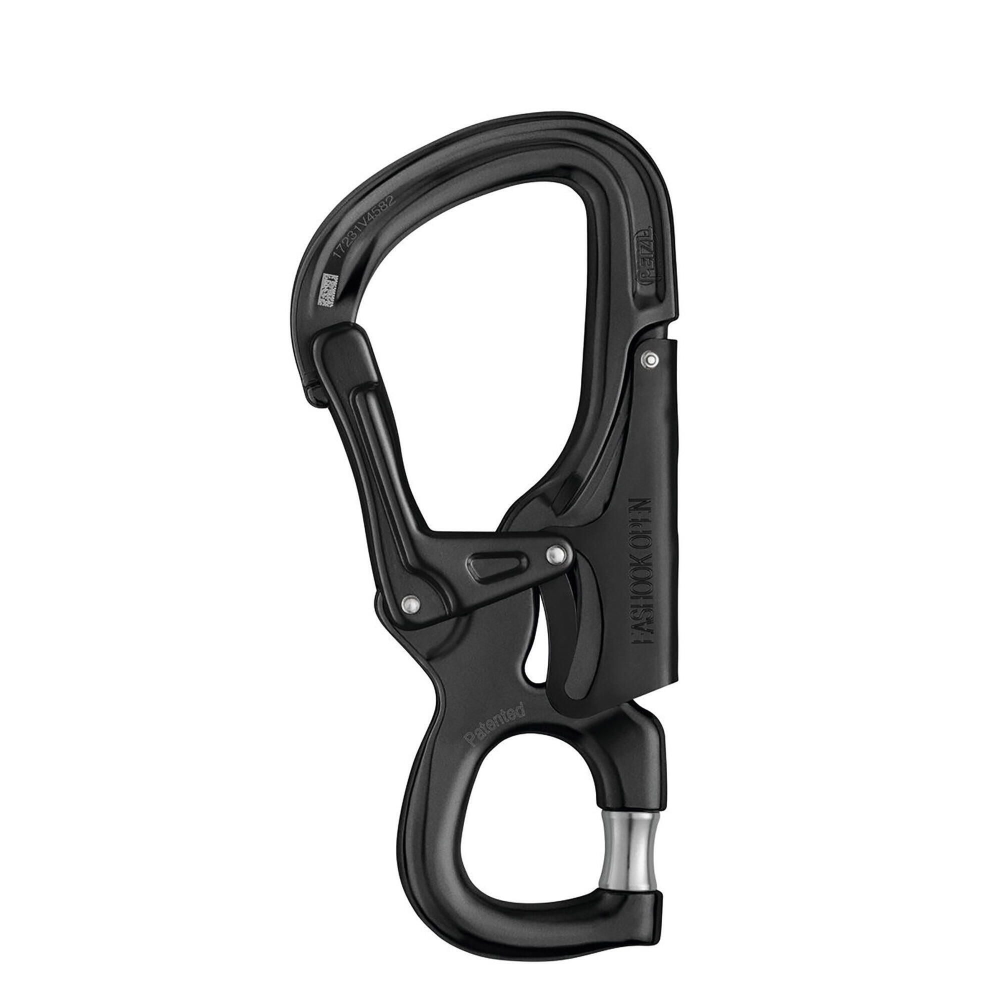Karabinek Petzl Eashook Open - black